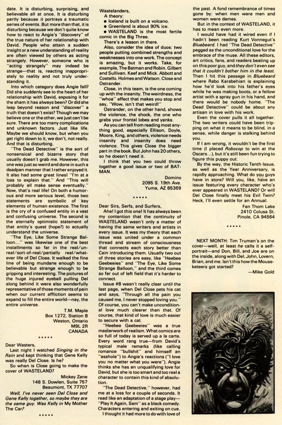 Read online Wasteland (1987) comic -  Issue #12 - 30