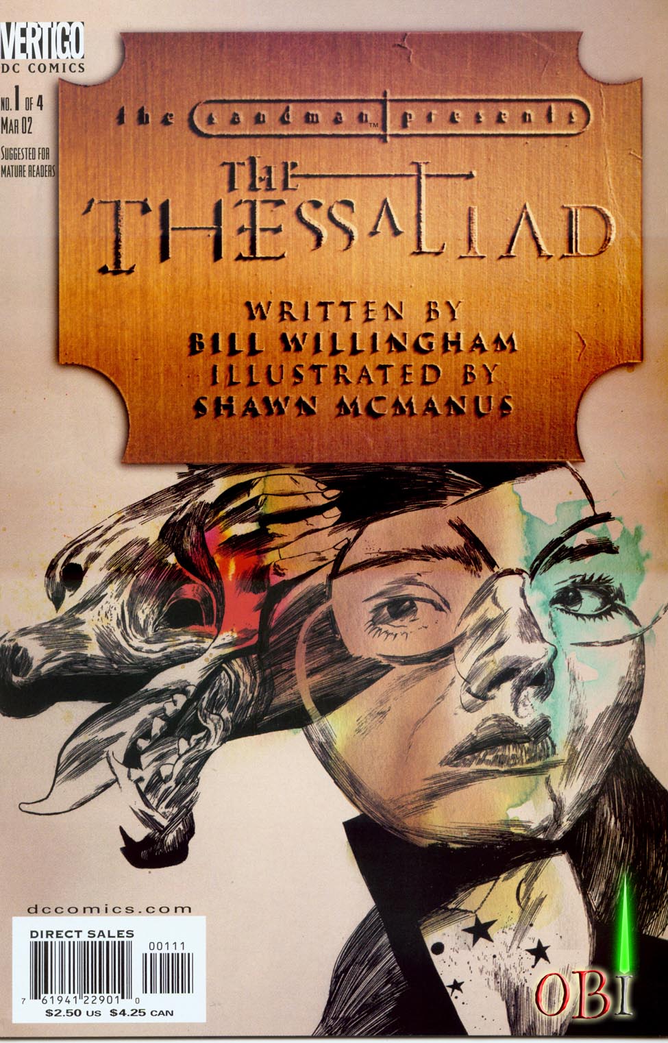 Read online The Sandman Presents: The Thessaliad comic -  Issue #1 - 1
