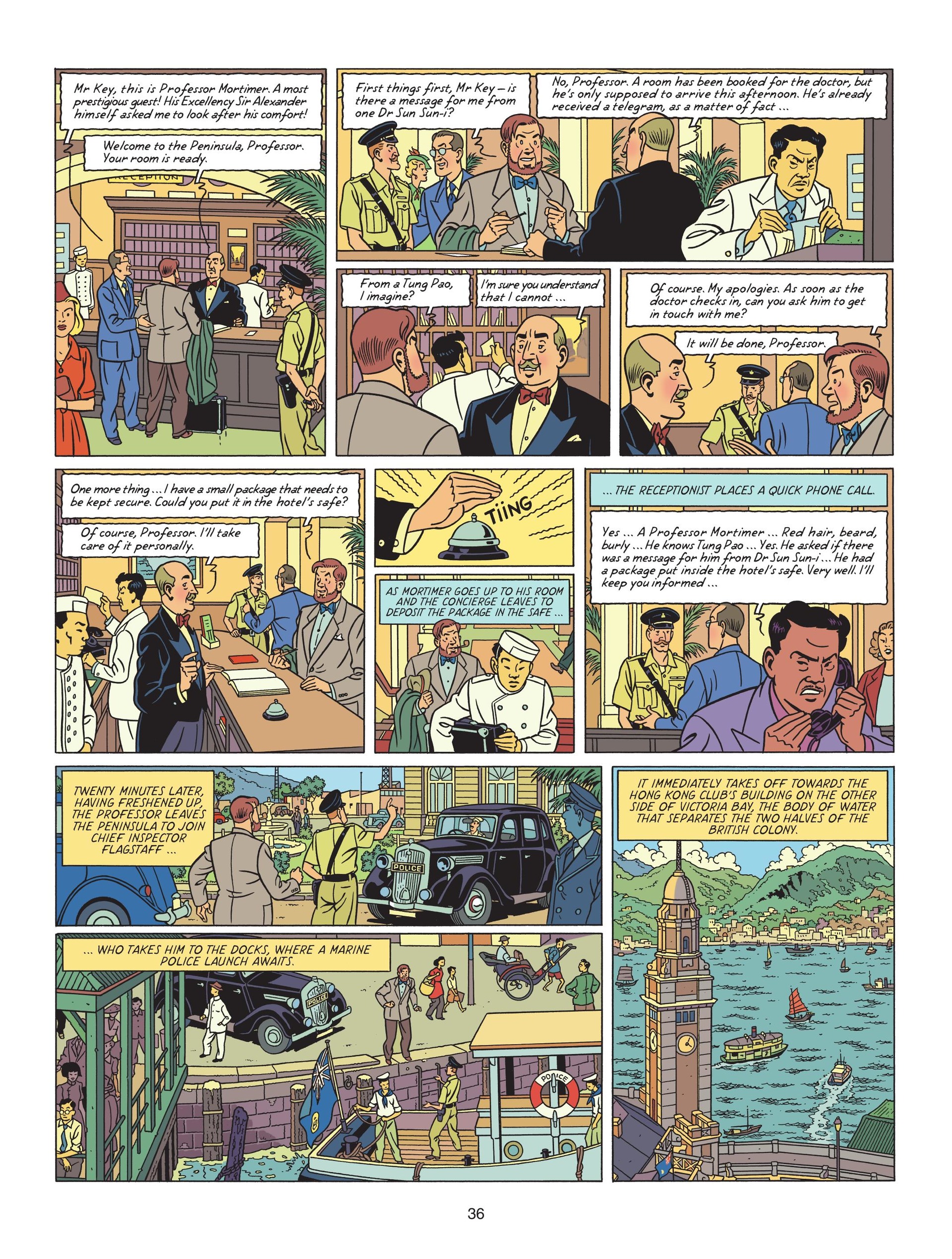 Read online Blake & Mortimer comic -  Issue #25 - 38