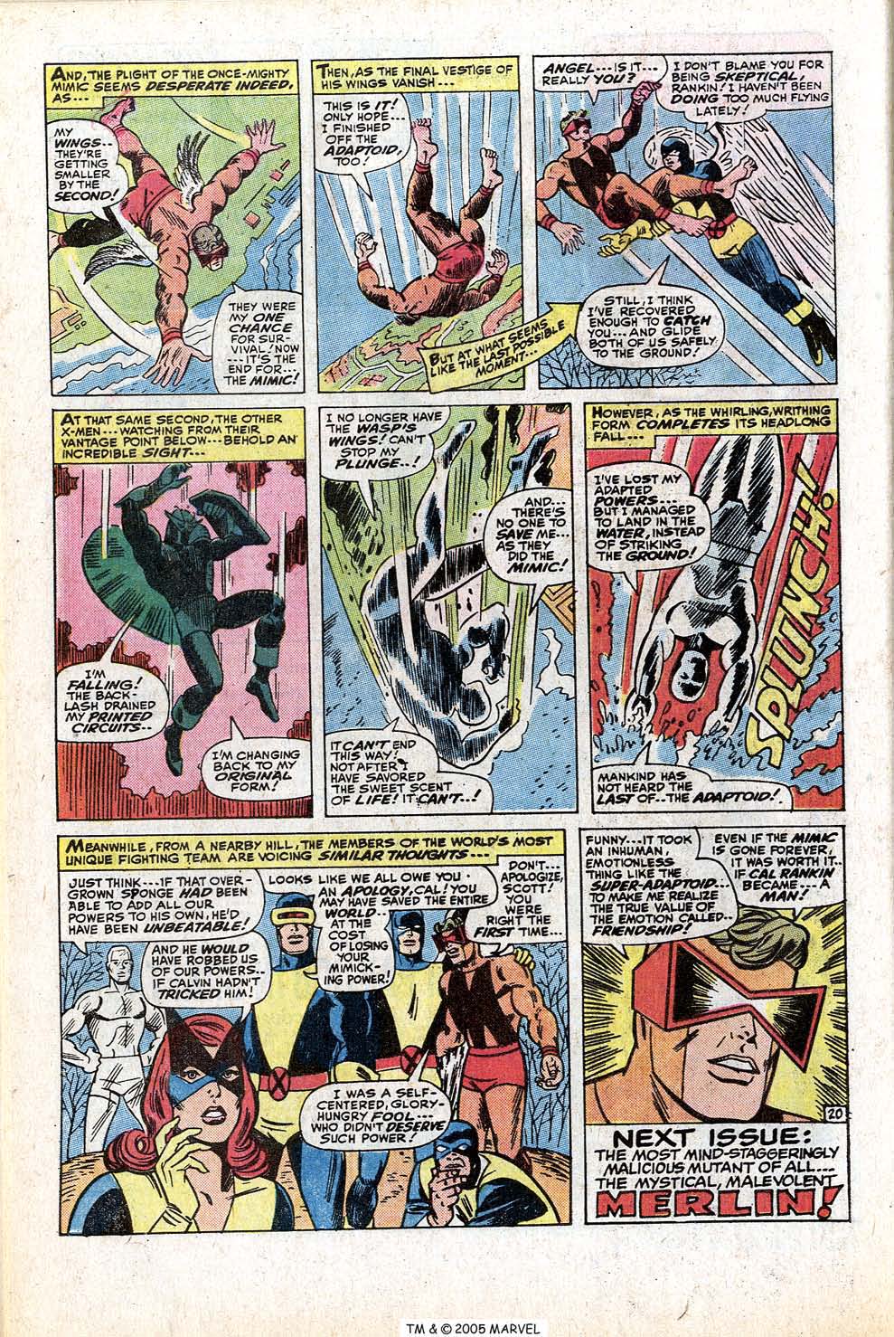 Read online Uncanny X-Men (1963) comic -  Issue #77 - 32