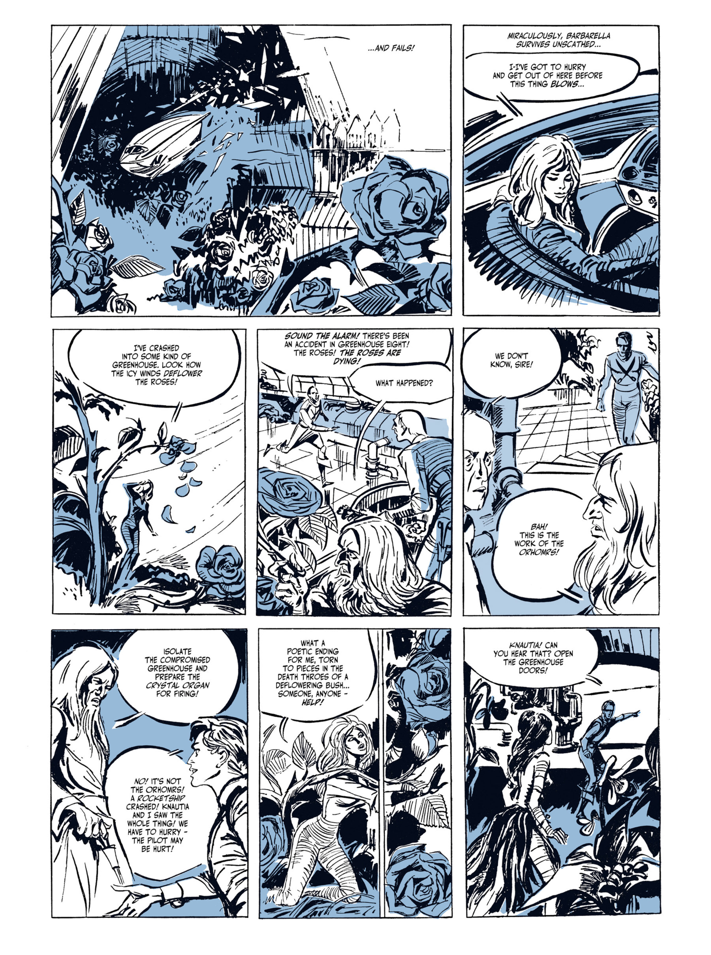 Read online Barbarella comic -  Issue # Full - 5