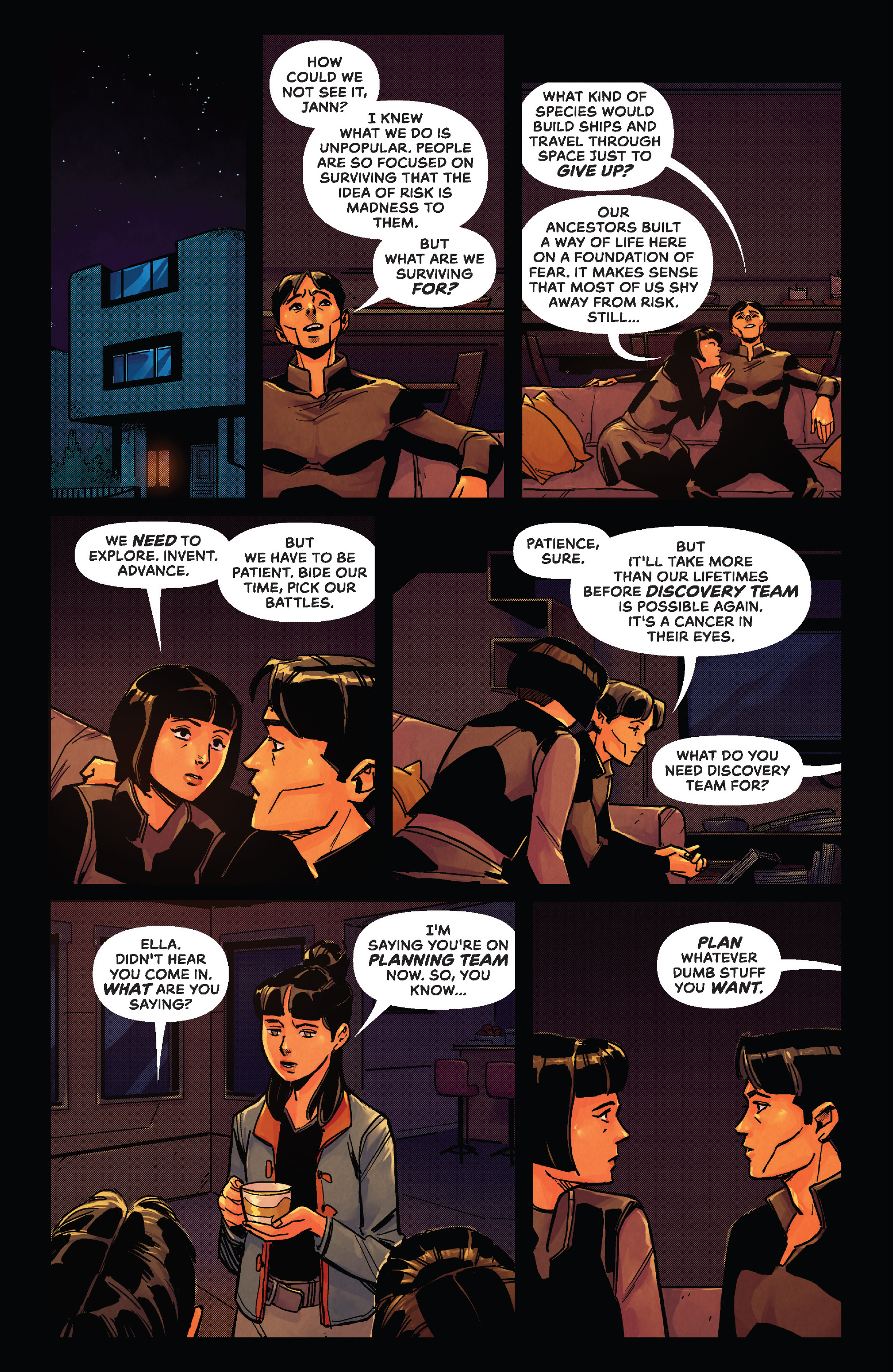 Read online Outpost Zero comic -  Issue #12 - 16