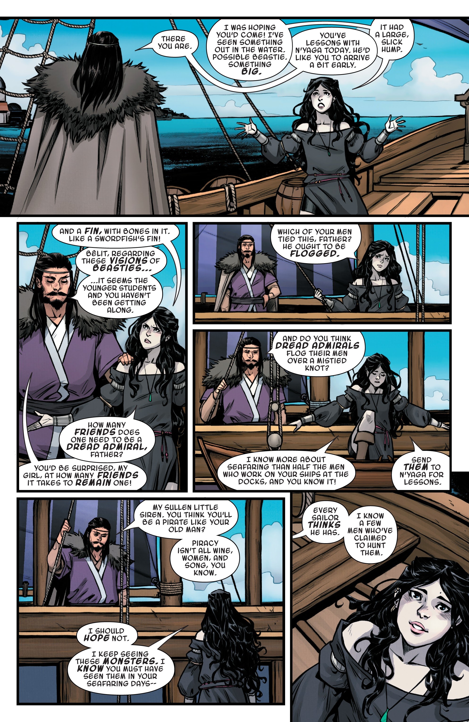 Read online Age of Conan: Belit, Queen of the Black Coast comic -  Issue #1 - 5