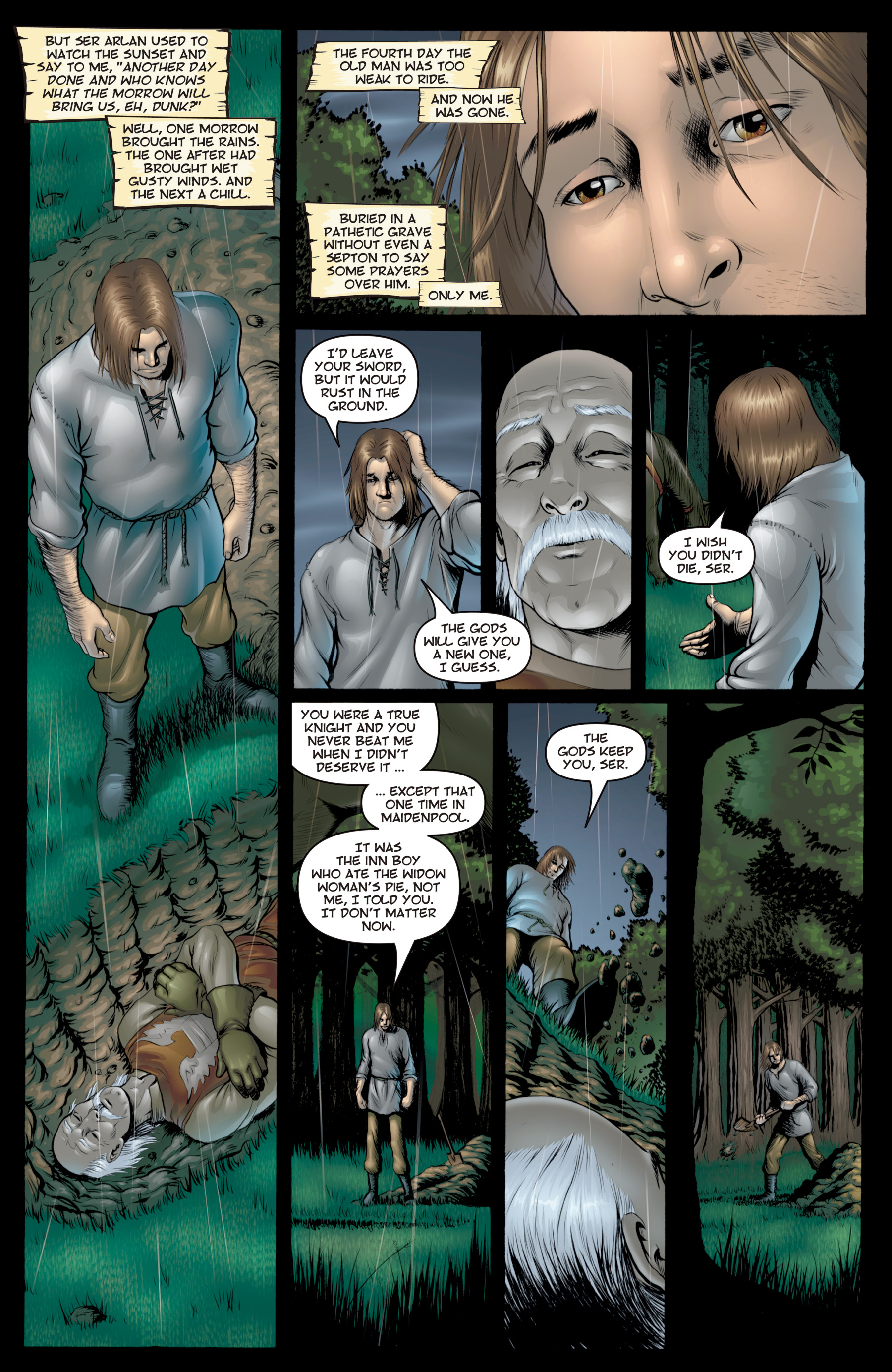 Read online The Hedge Knight: The Graphic Novel comic -  Issue # Full - 9