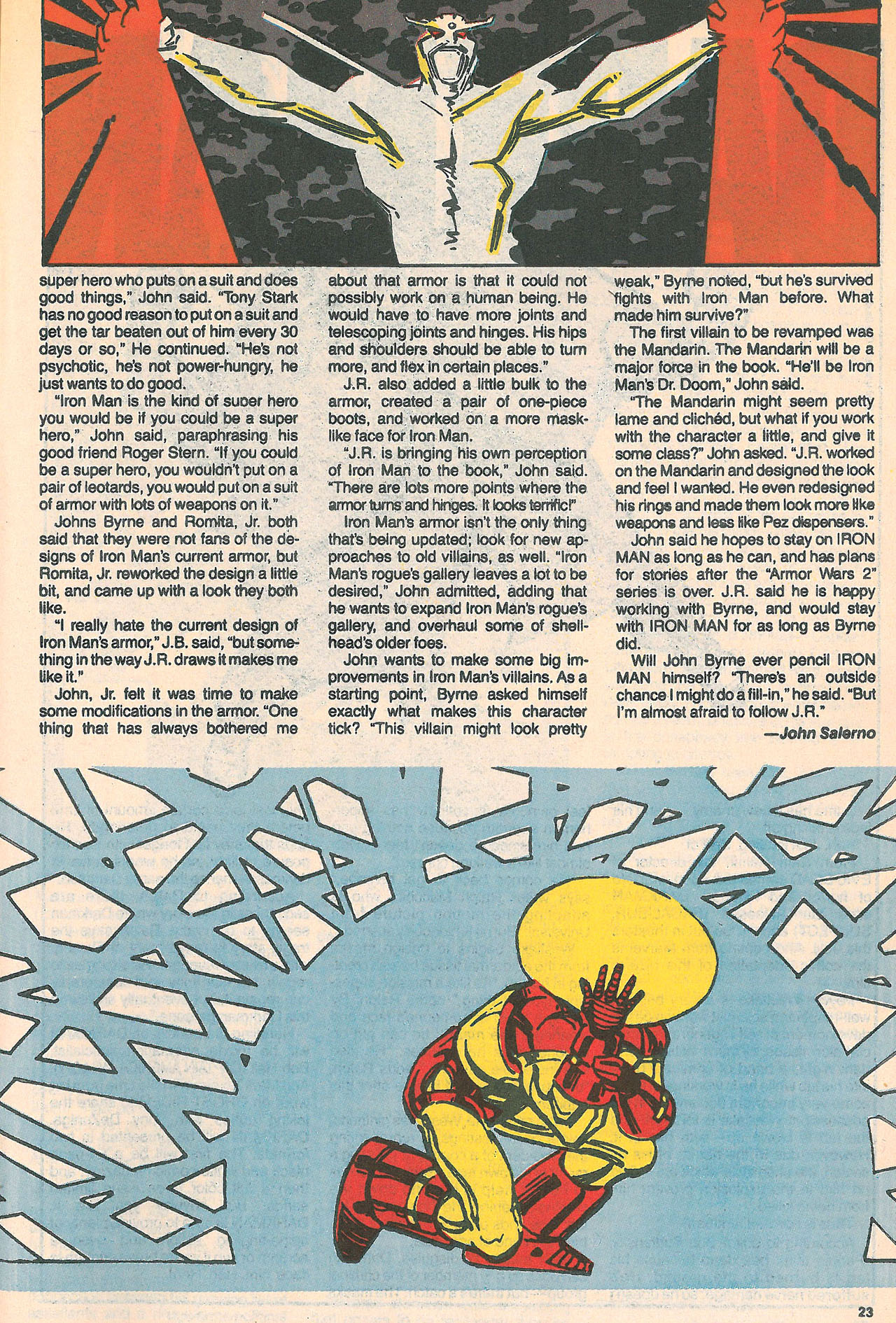 Read online Marvel Age comic -  Issue #92 - 23