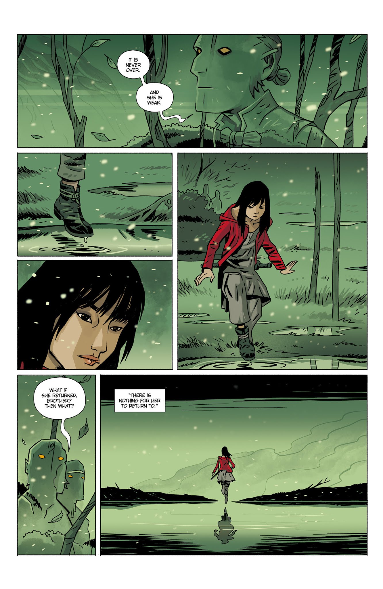 Read online The Portent: Ashes comic -  Issue # TPB - 11