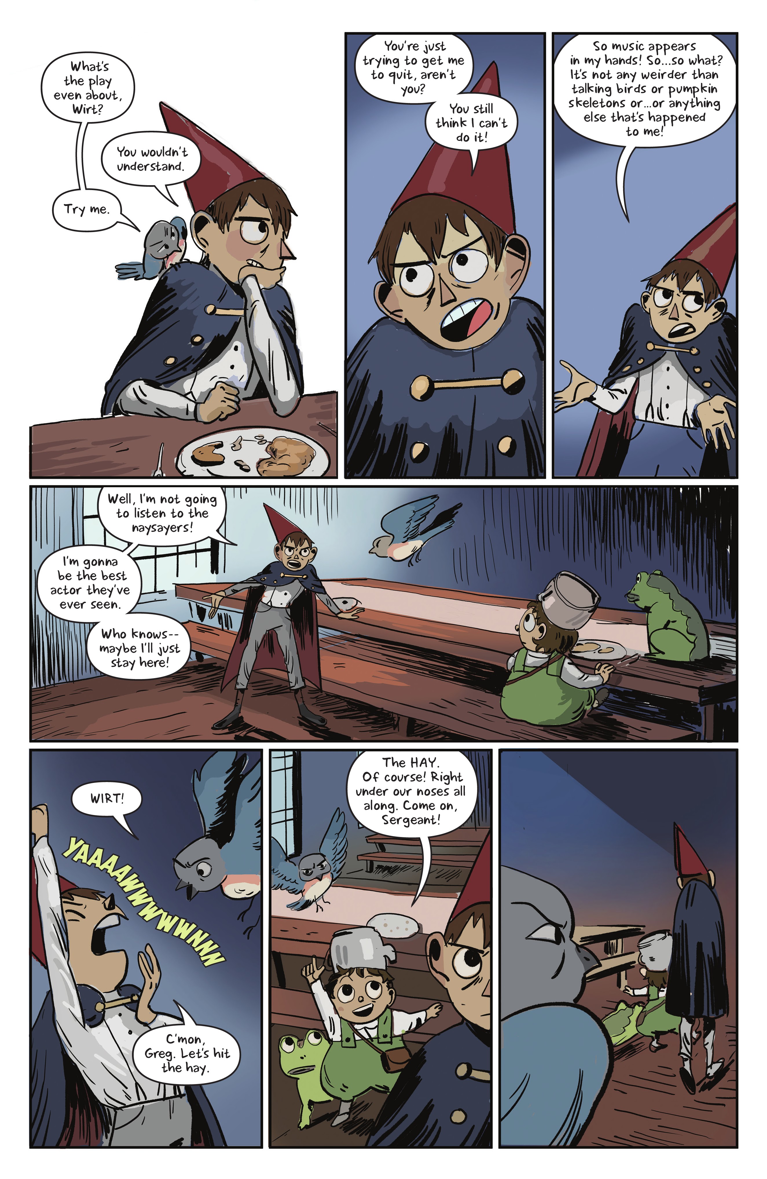 Read online Over the Garden Wall: Soulful Symphonies comic -  Issue # TPB - 46