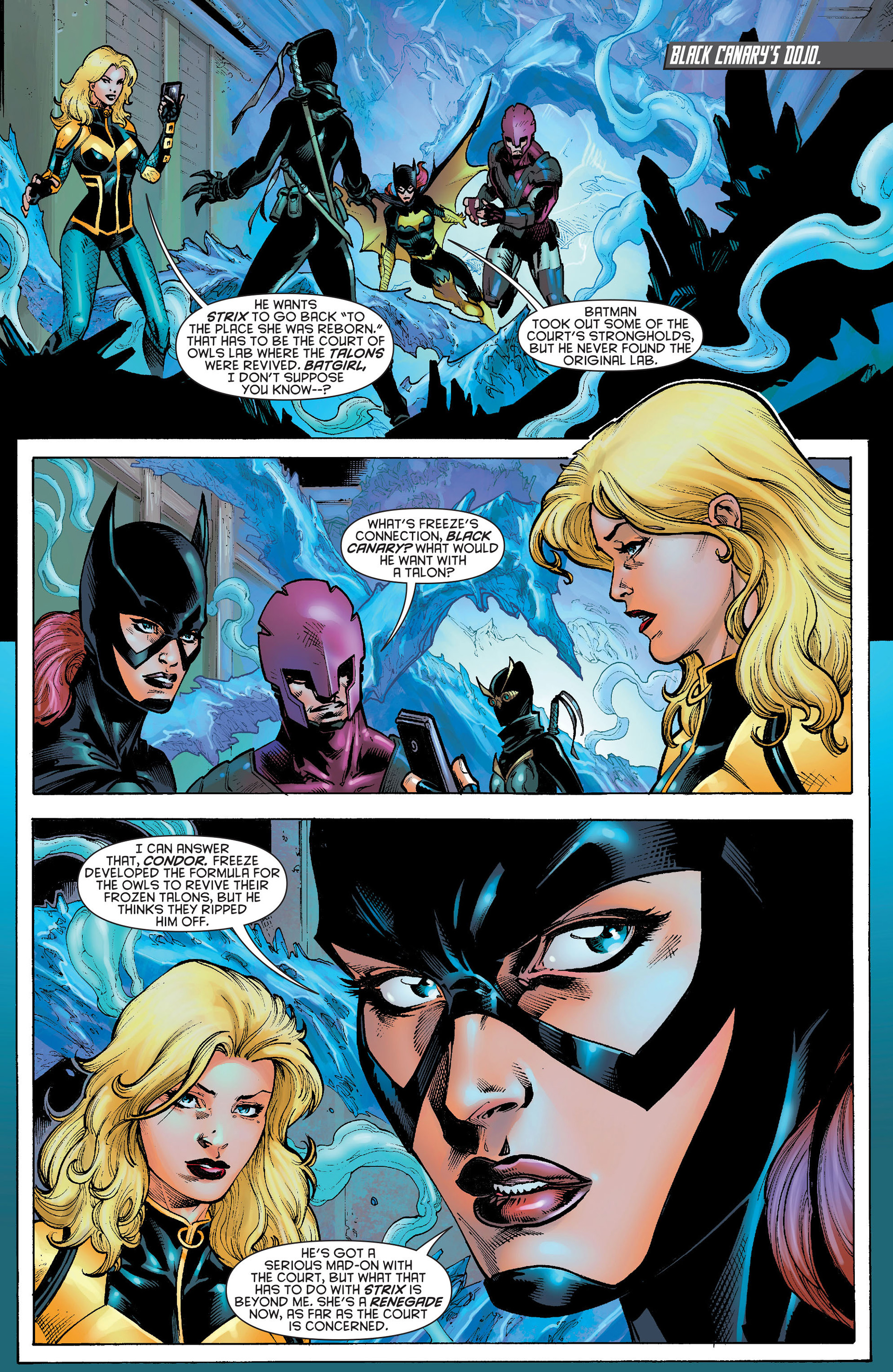 Read online Birds of Prey (2011) comic - Issue #19