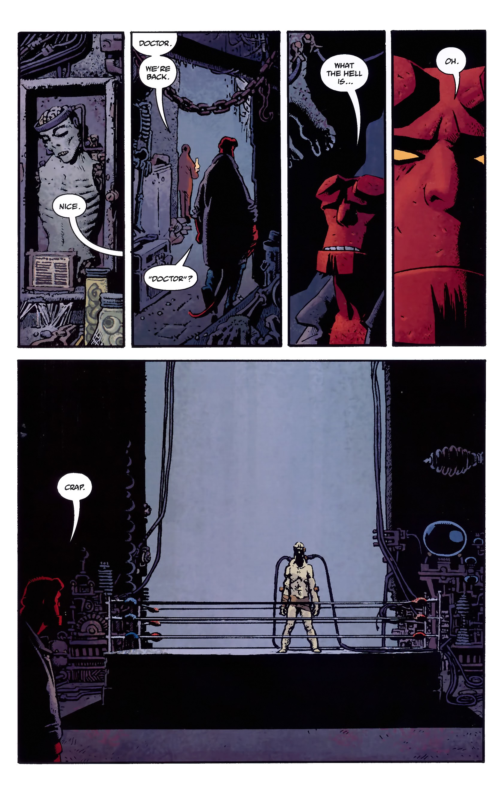 Read online Hellboy: House of the Living Dead comic -  Issue # TPB - 21