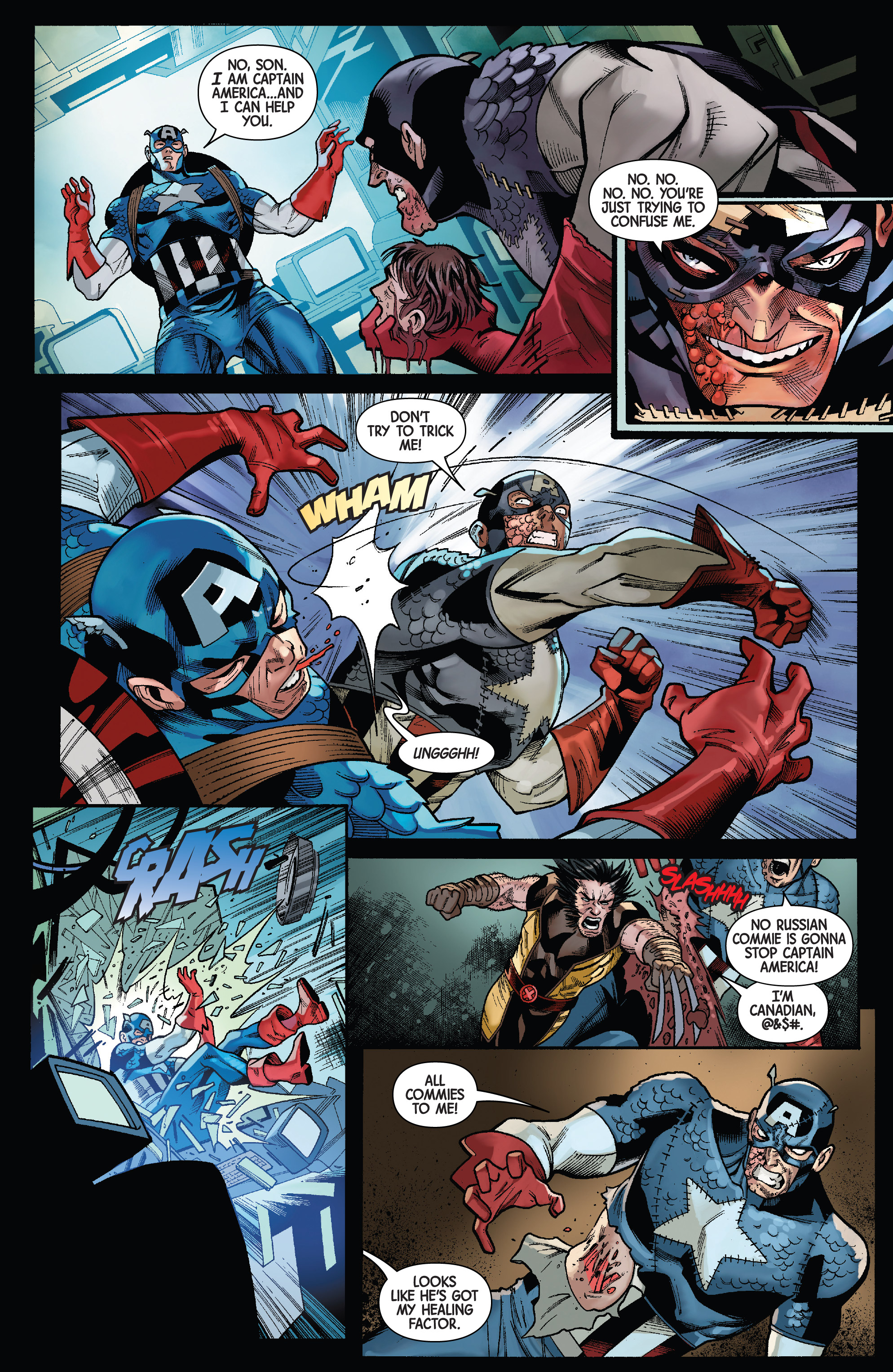 Read online Wolverine & Captain America: Weapon Plus comic -  Issue # Full - 25