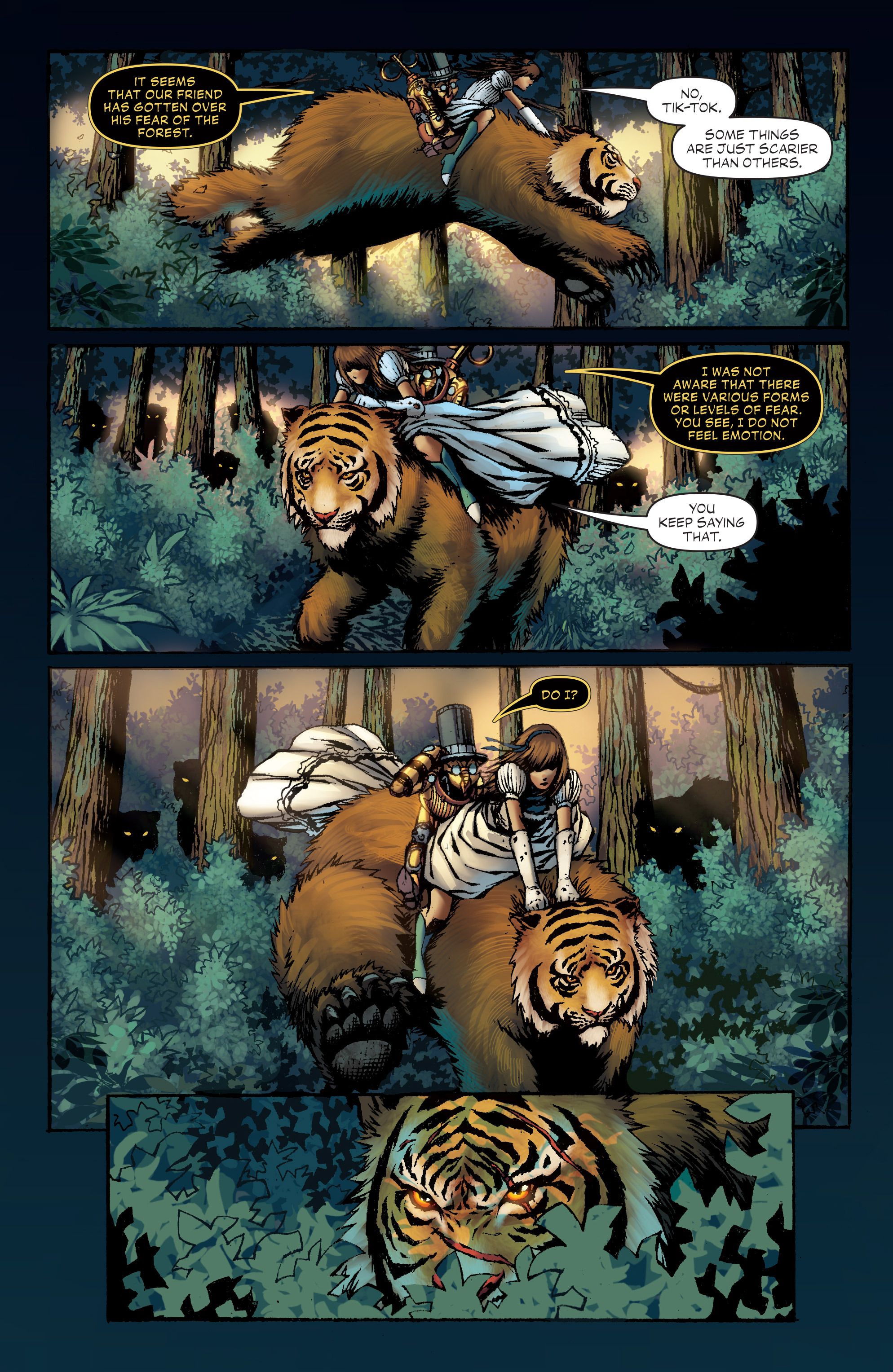 Read online Legends of Oz: Tik-Tok and the Kalidah comic -  Issue #2 - 13