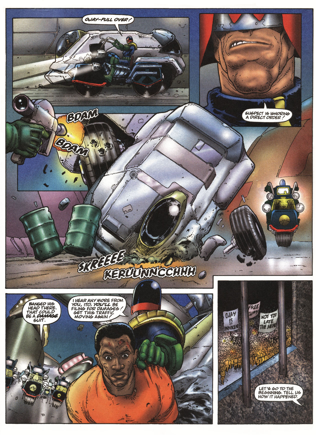 Read online Judge Dredd Megazine (vol. 3) comic -  Issue #34 - 6