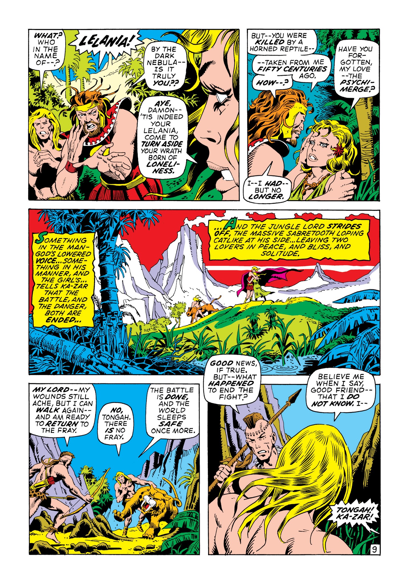 Read online Marvel Masterworks: Ka-Zar comic -  Issue # TPB 1 (Part 2) - 6