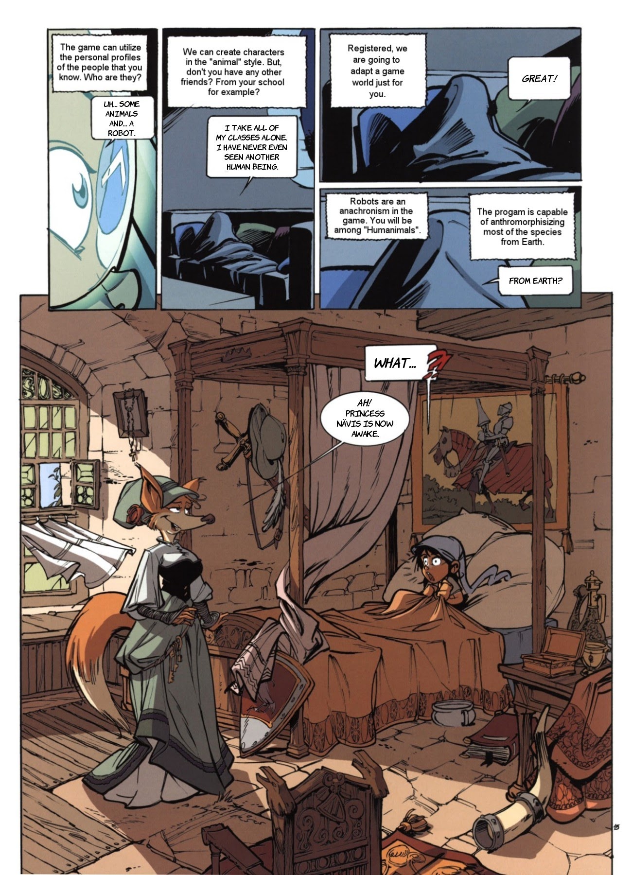 Read online Nävis comic -  Issue #5 - 19