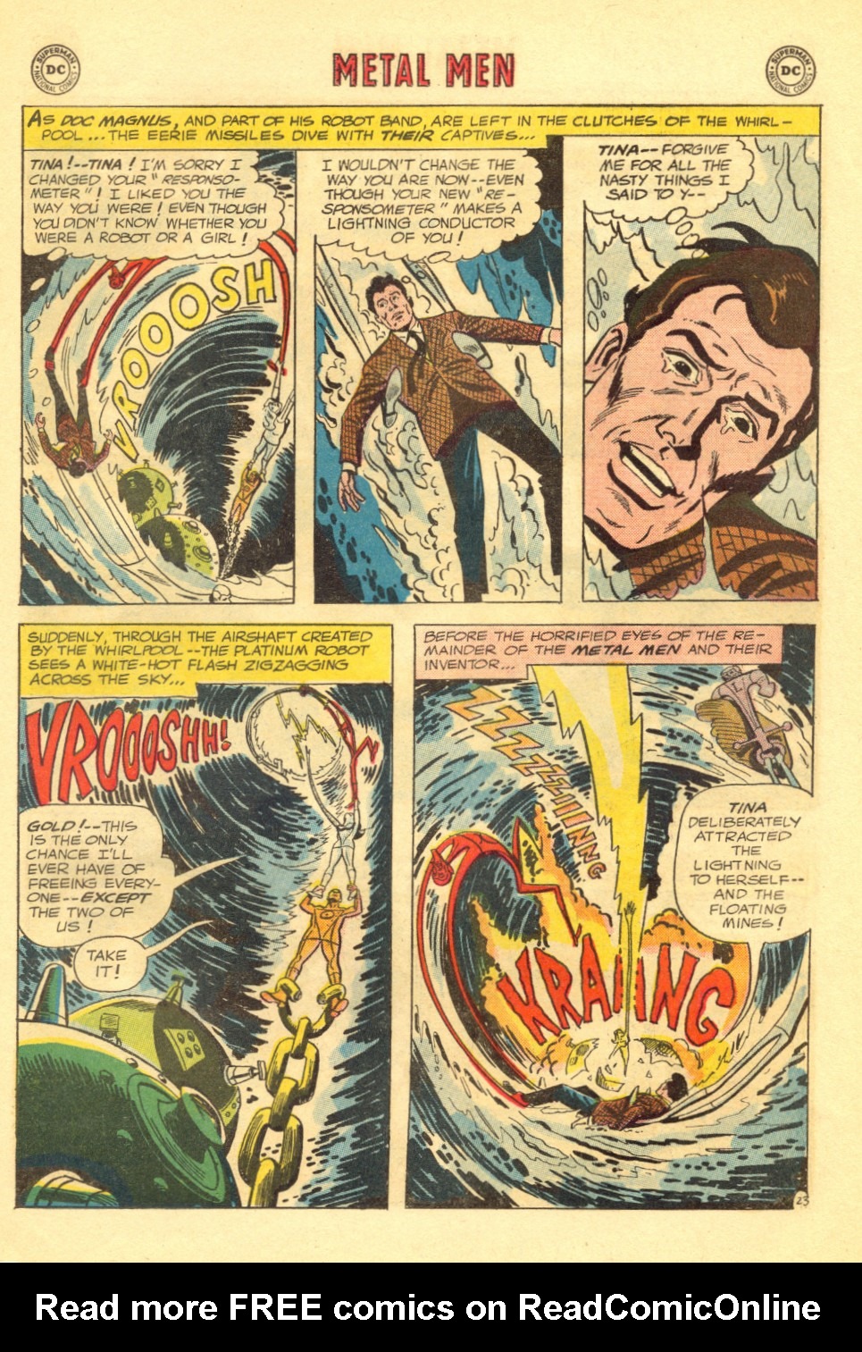 Read online Metal Men (1963) comic -  Issue #11 - 31