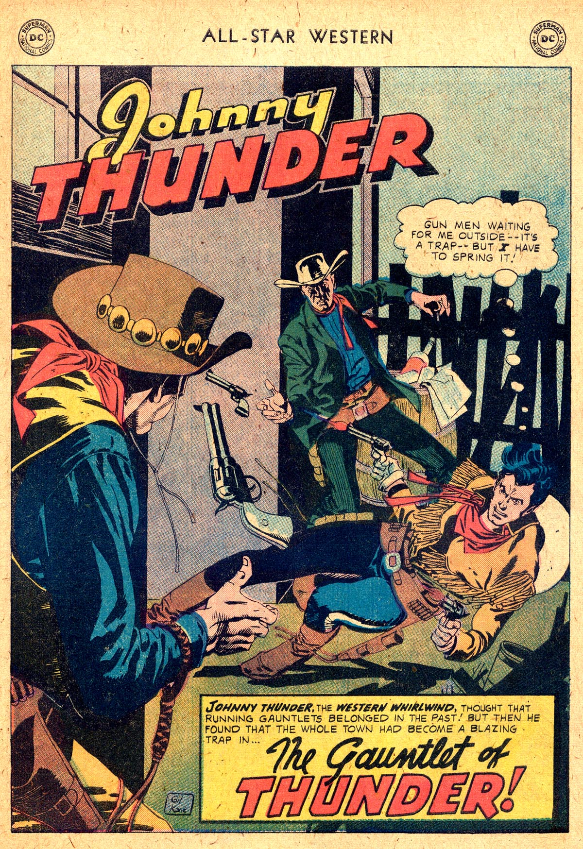 Read online All-Star Western (1951) comic -  Issue #104 - 25
