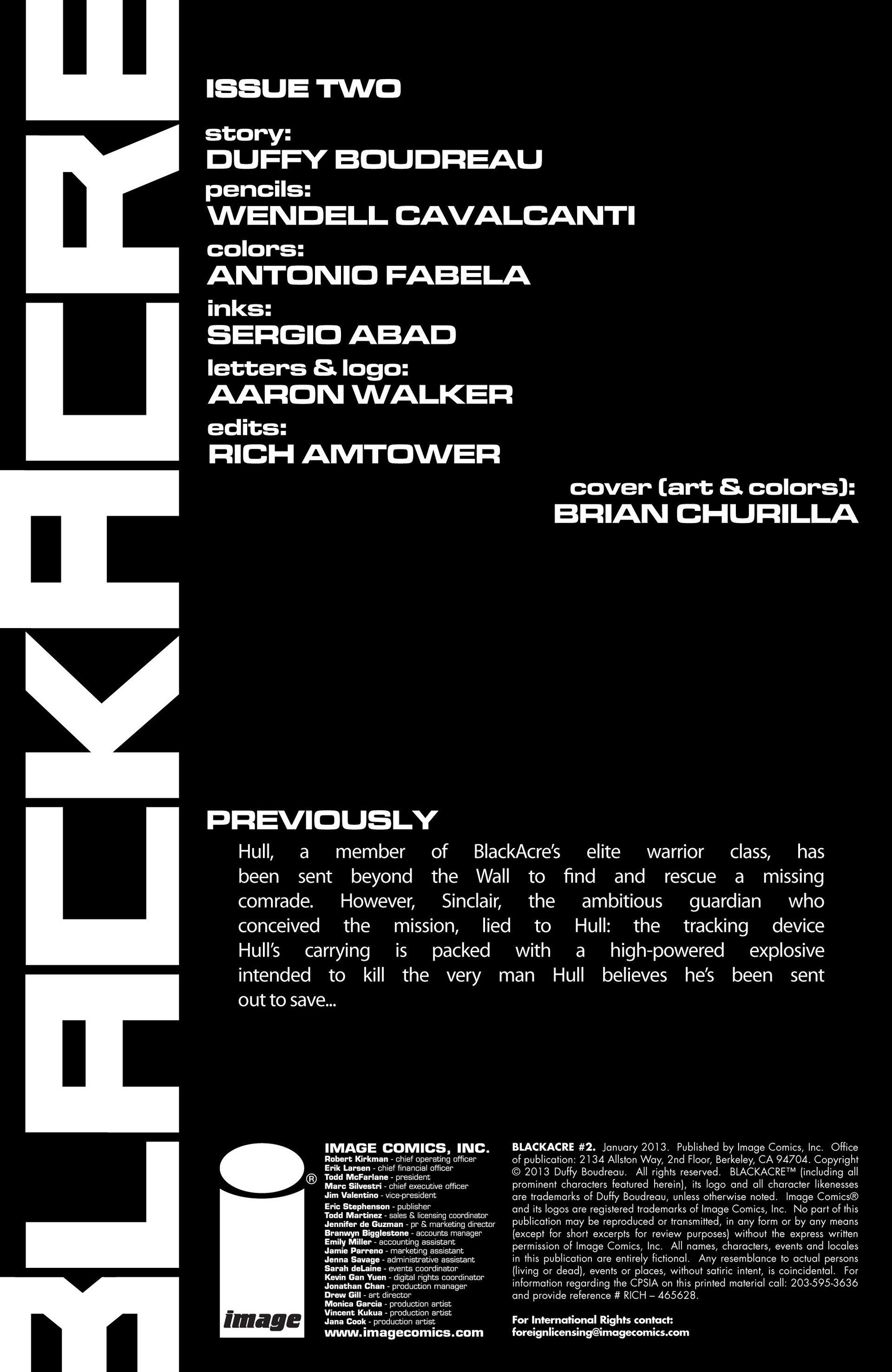 Read online BlackAcre comic -  Issue #2 - 2