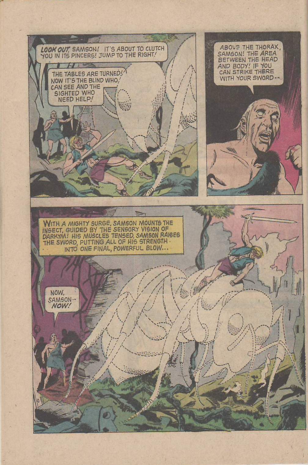 Read online Mighty Samson (1964) comic -  Issue #23 - 28