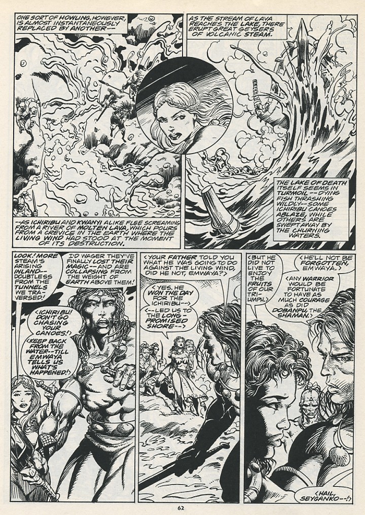 Read online The Savage Sword Of Conan comic -  Issue #217 - 64