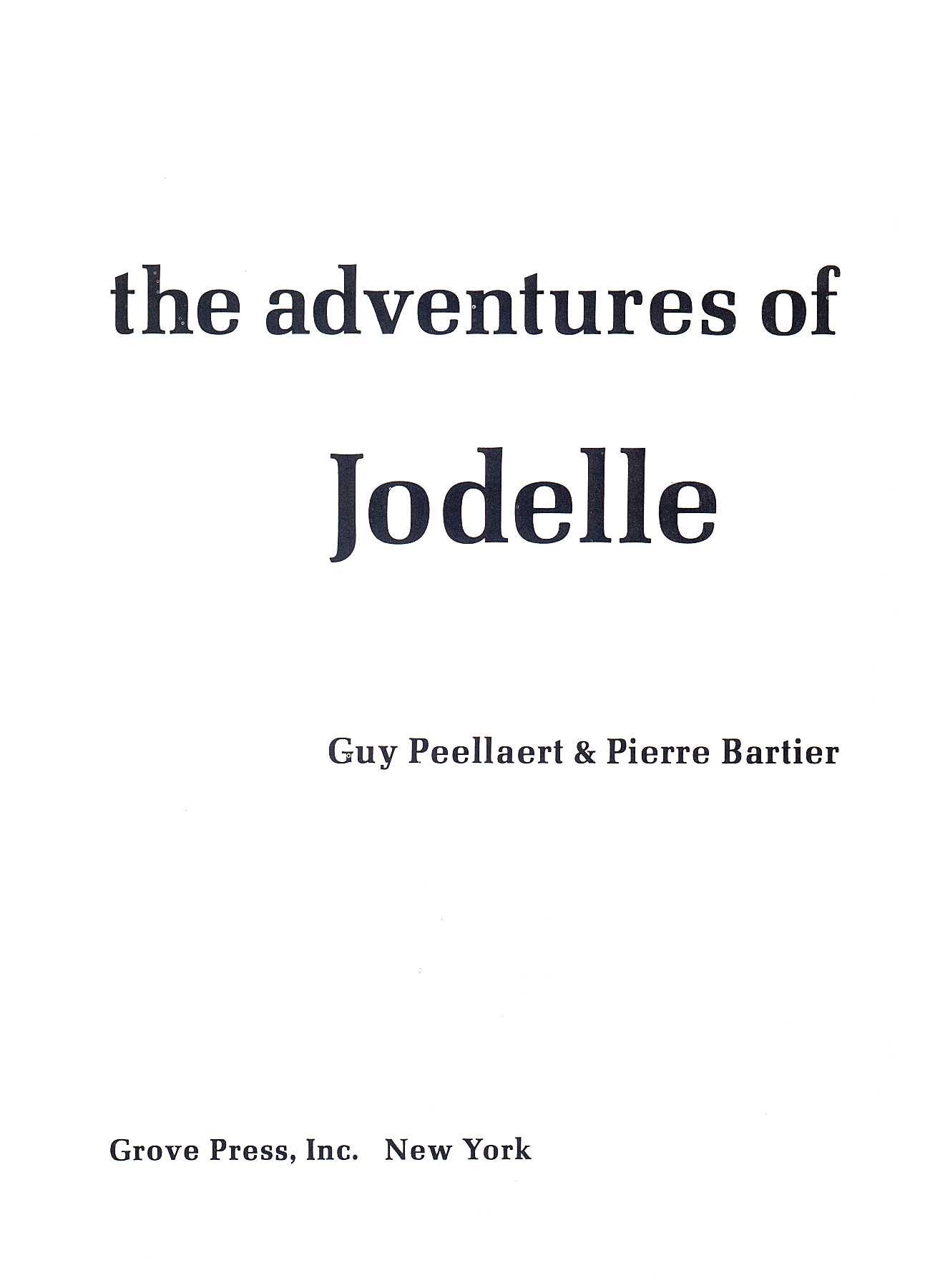 Read online The Adventures of Jodelle comic -  Issue # Full - 3