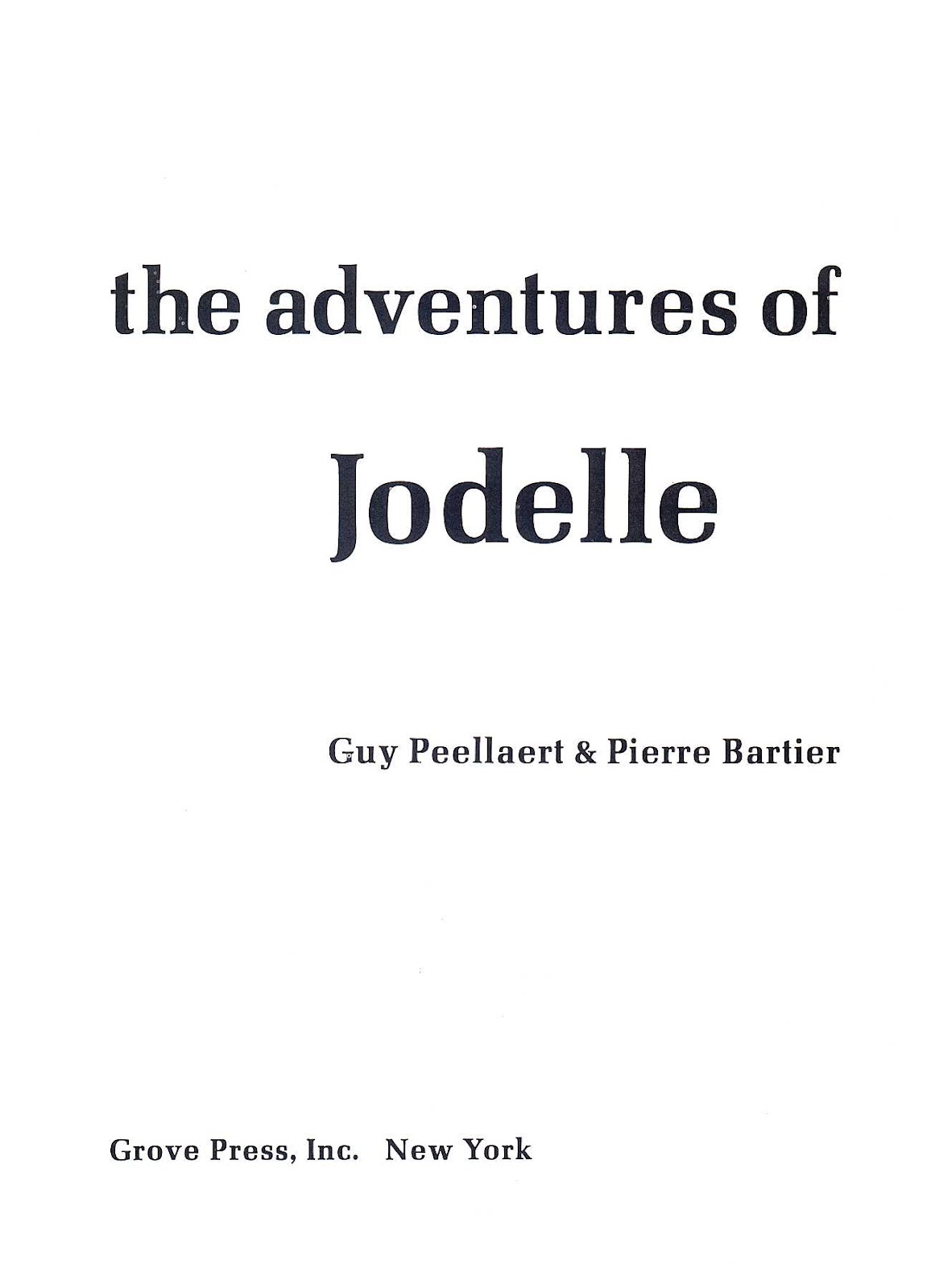 The Adventures of Jodelle issue Full - Page 3