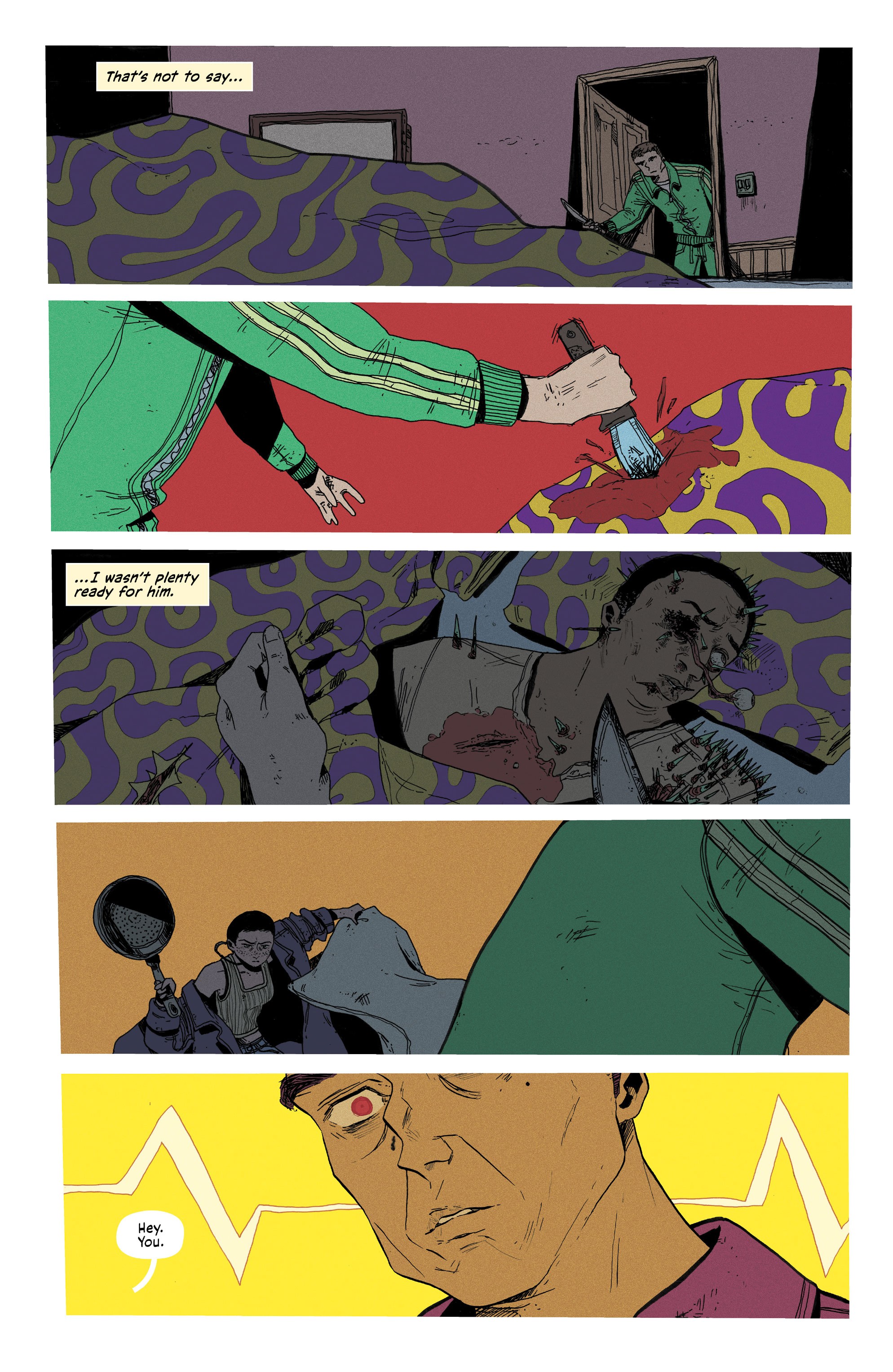 Read online Joe Hill's Rain comic -  Issue #4 - 17