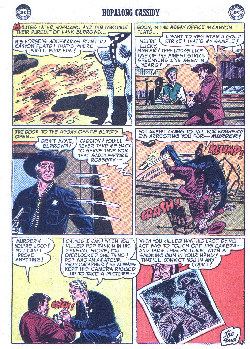Read online Hopalong Cassidy comic -  Issue #89 - 22