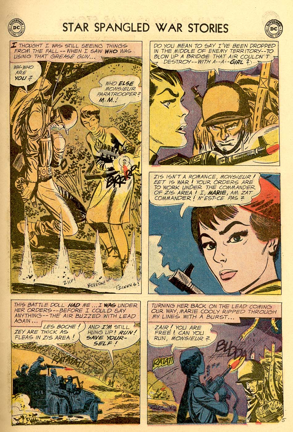 Read online Star Spangled War Stories (1952) comic -  Issue #84 - 6