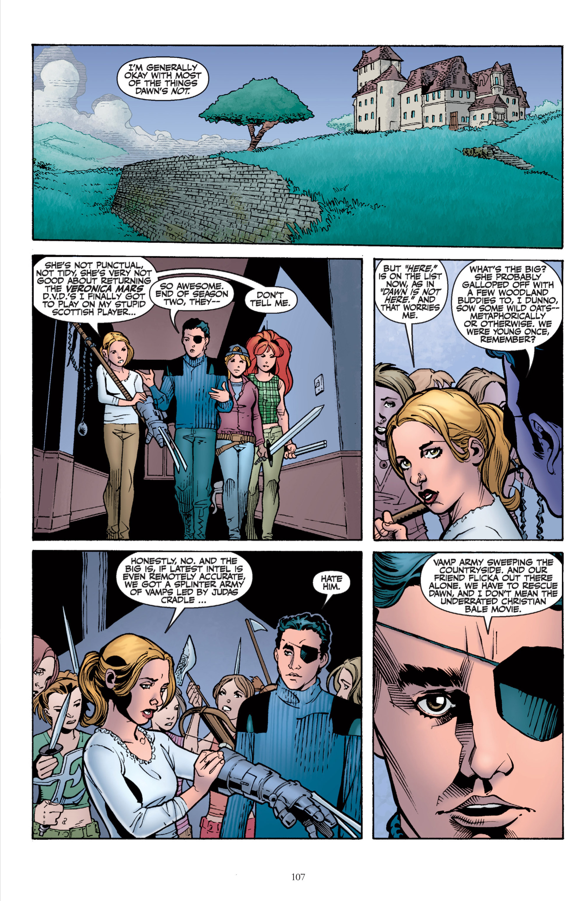 Read online Buffy the Vampire Slayer Season Eight comic -  Issue # _TPB 5 - Predators and Prey - 106