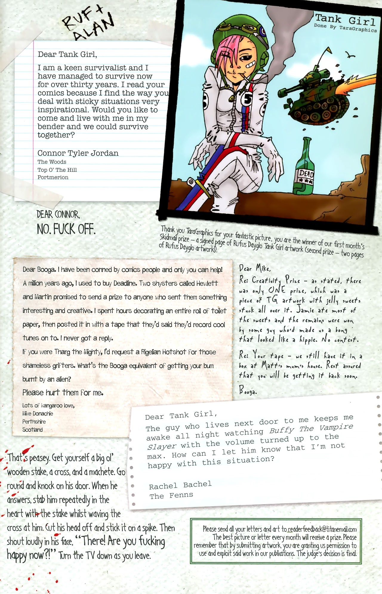 Read online Tank Girl: Skidmarks comic -  Issue #1 - 30