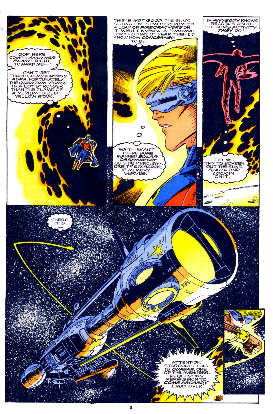 Read online Quasar comic -  Issue #32 - 3