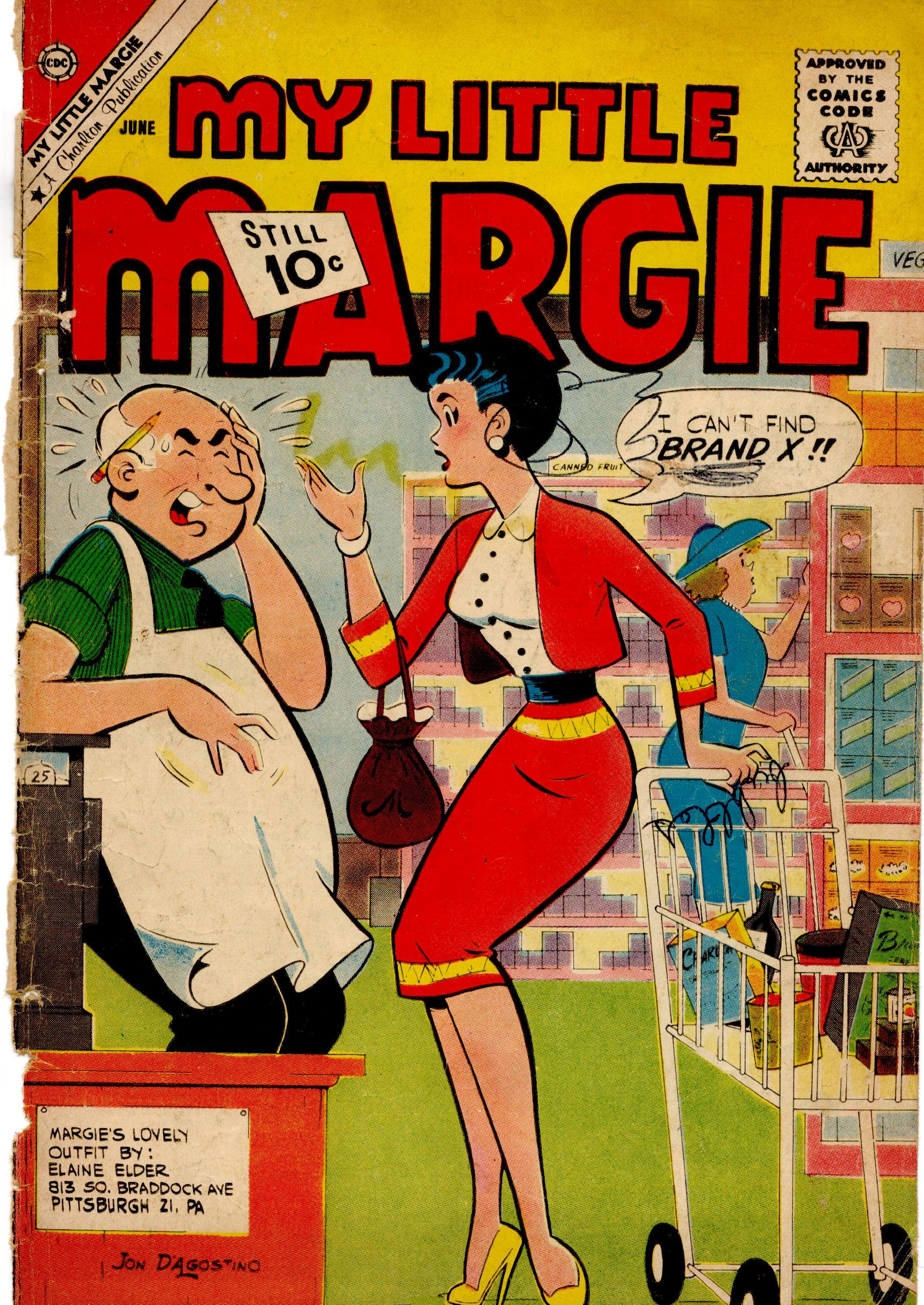 Read online My Little Margie (1954) comic -  Issue #36 - 1