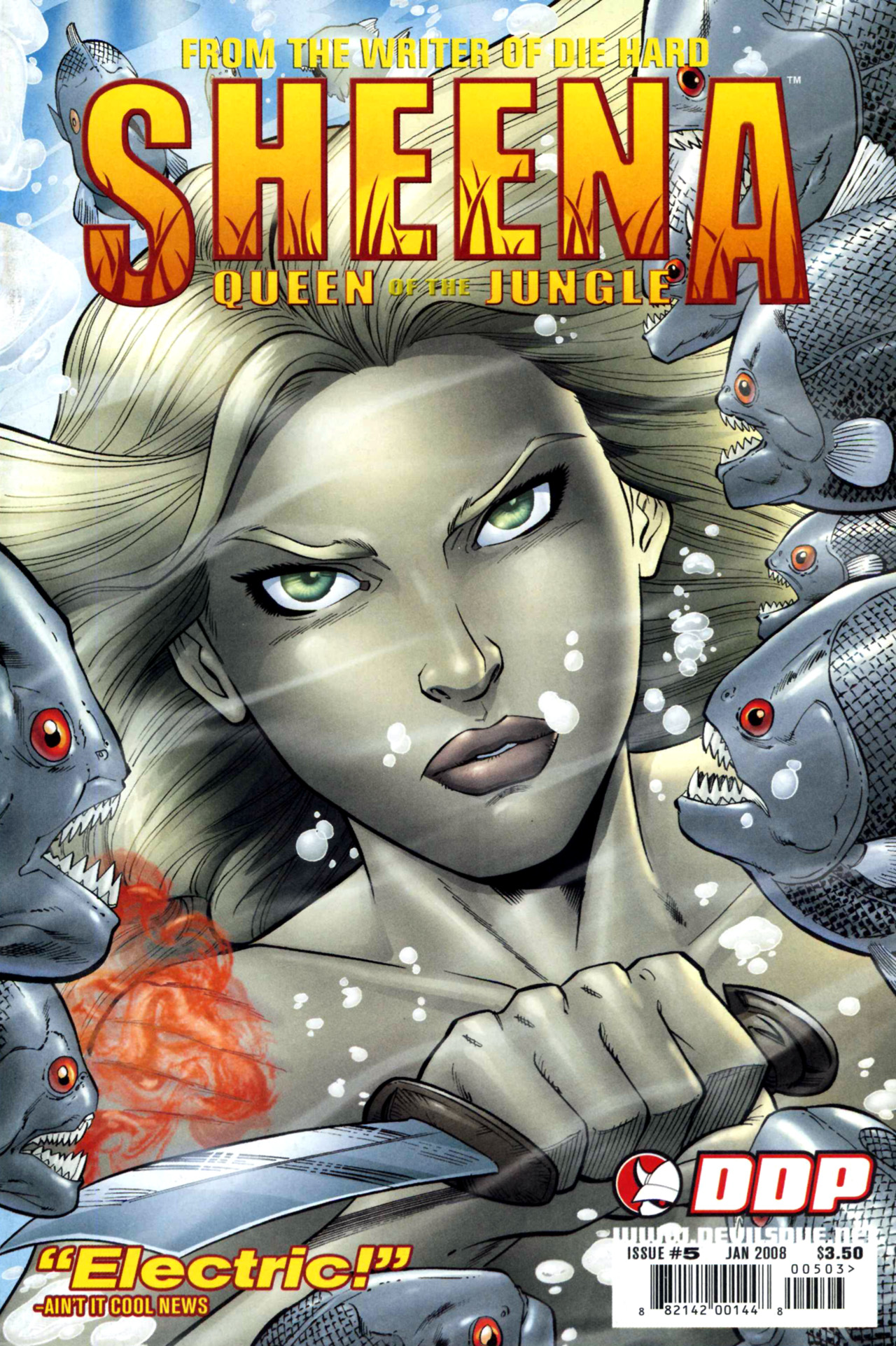 Read online Sheena, Queen of the Jungle comic -  Issue #5 - 1