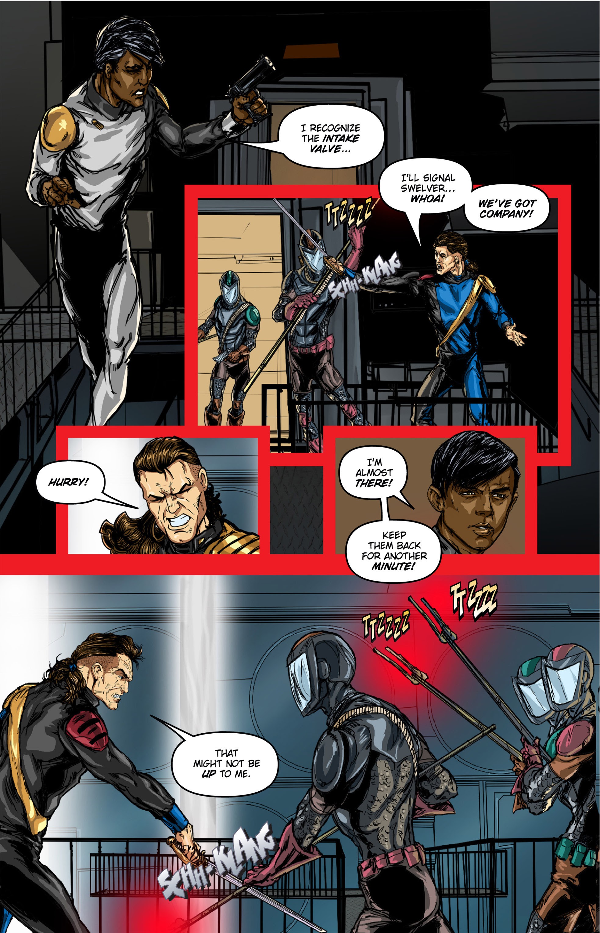 Read online William Shatner's Man O' War comic -  Issue #7 - 23