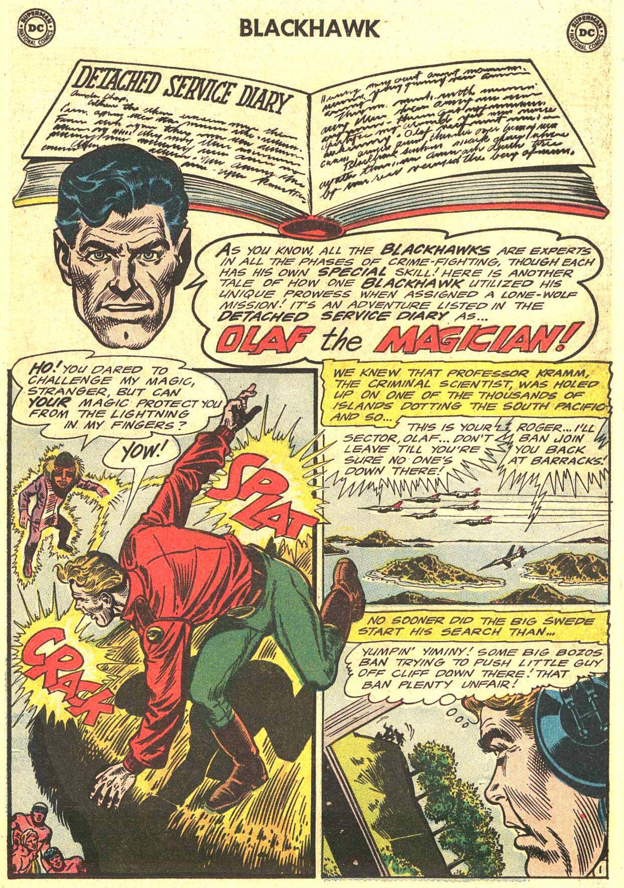 Read online Blackhawk (1957) comic -  Issue #206 - 26