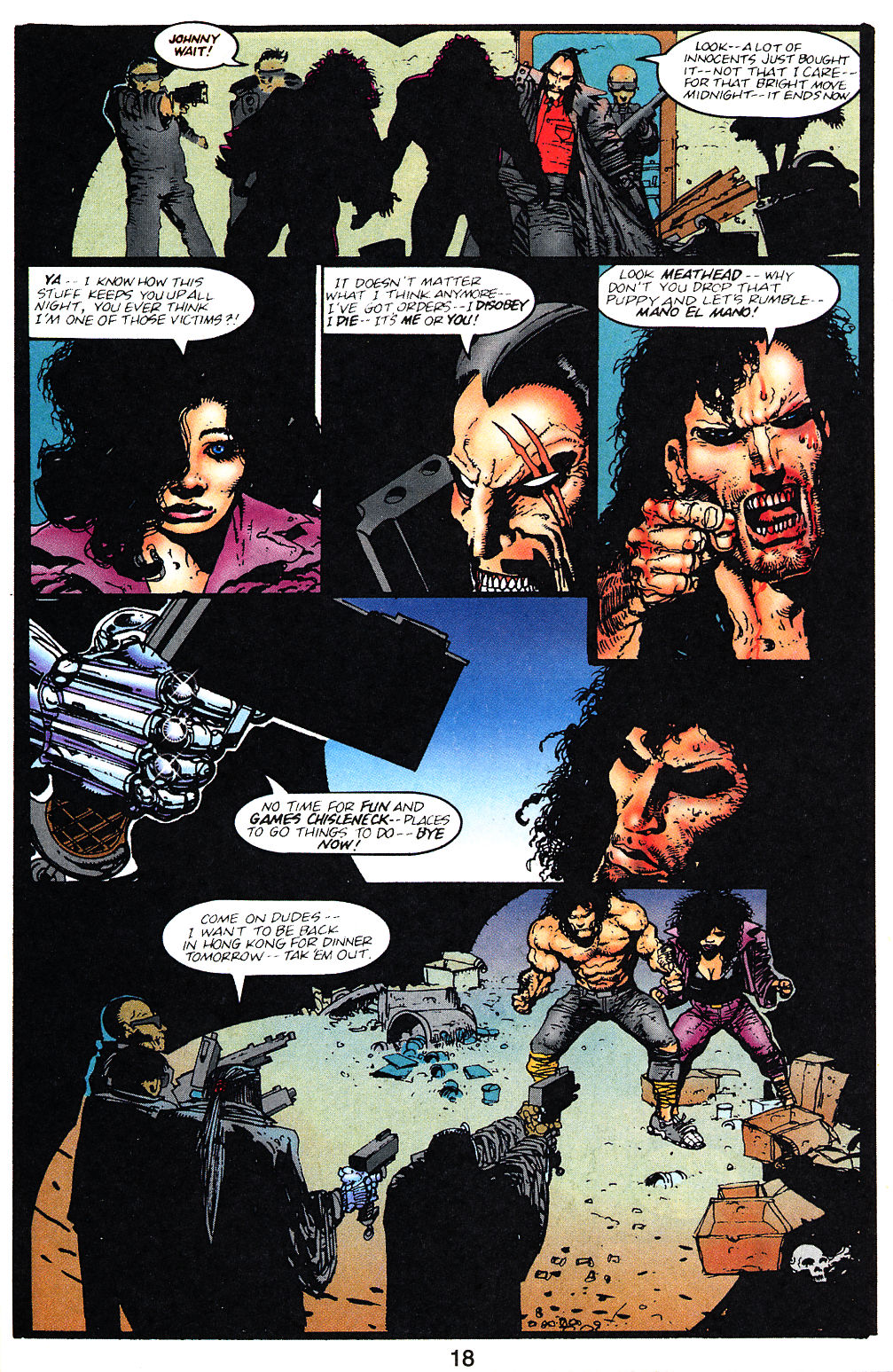 Read online Bodycount comic -  Issue #1 - 20