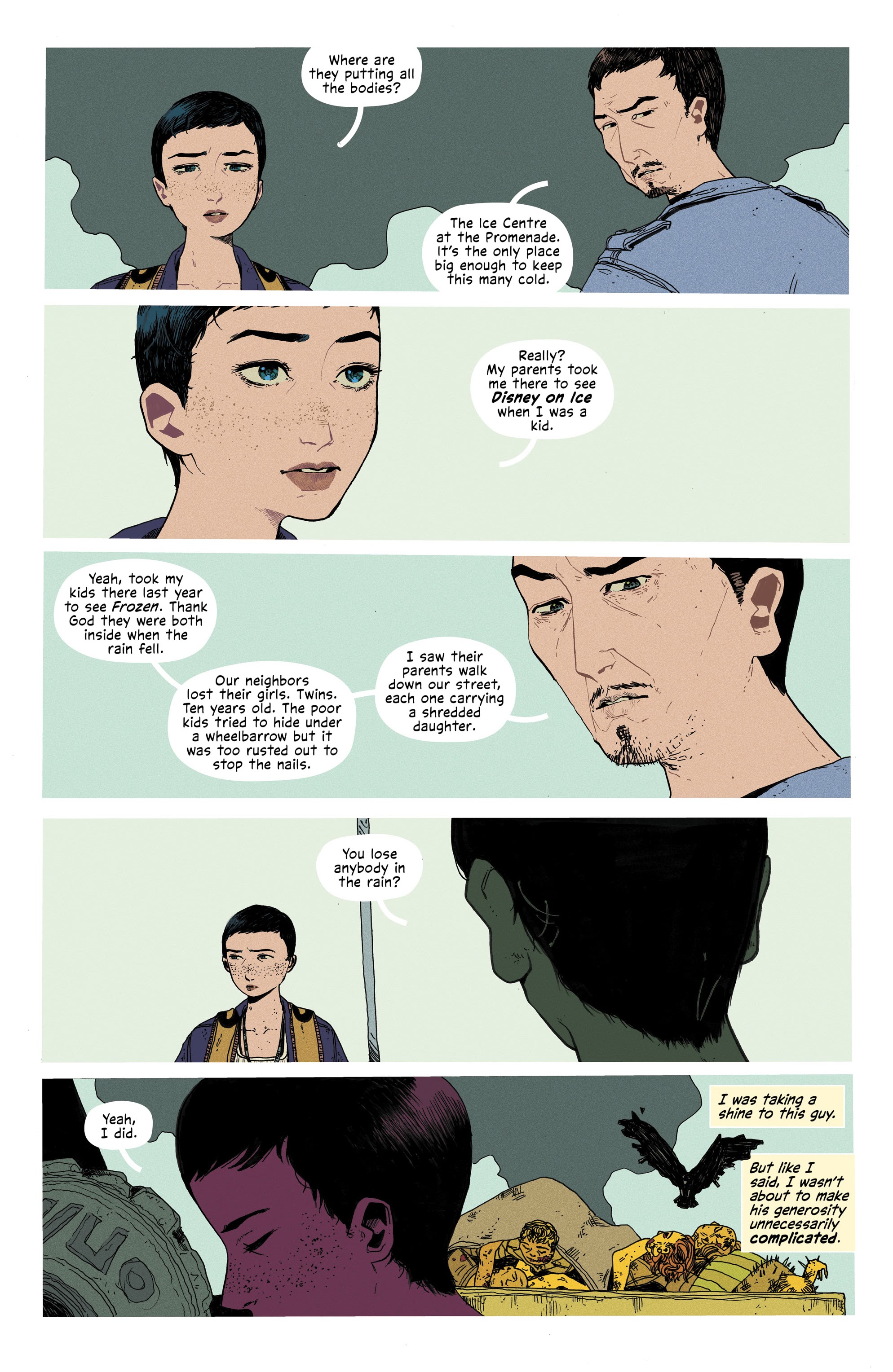 Read online Joe Hill's Rain comic -  Issue #3 - 17