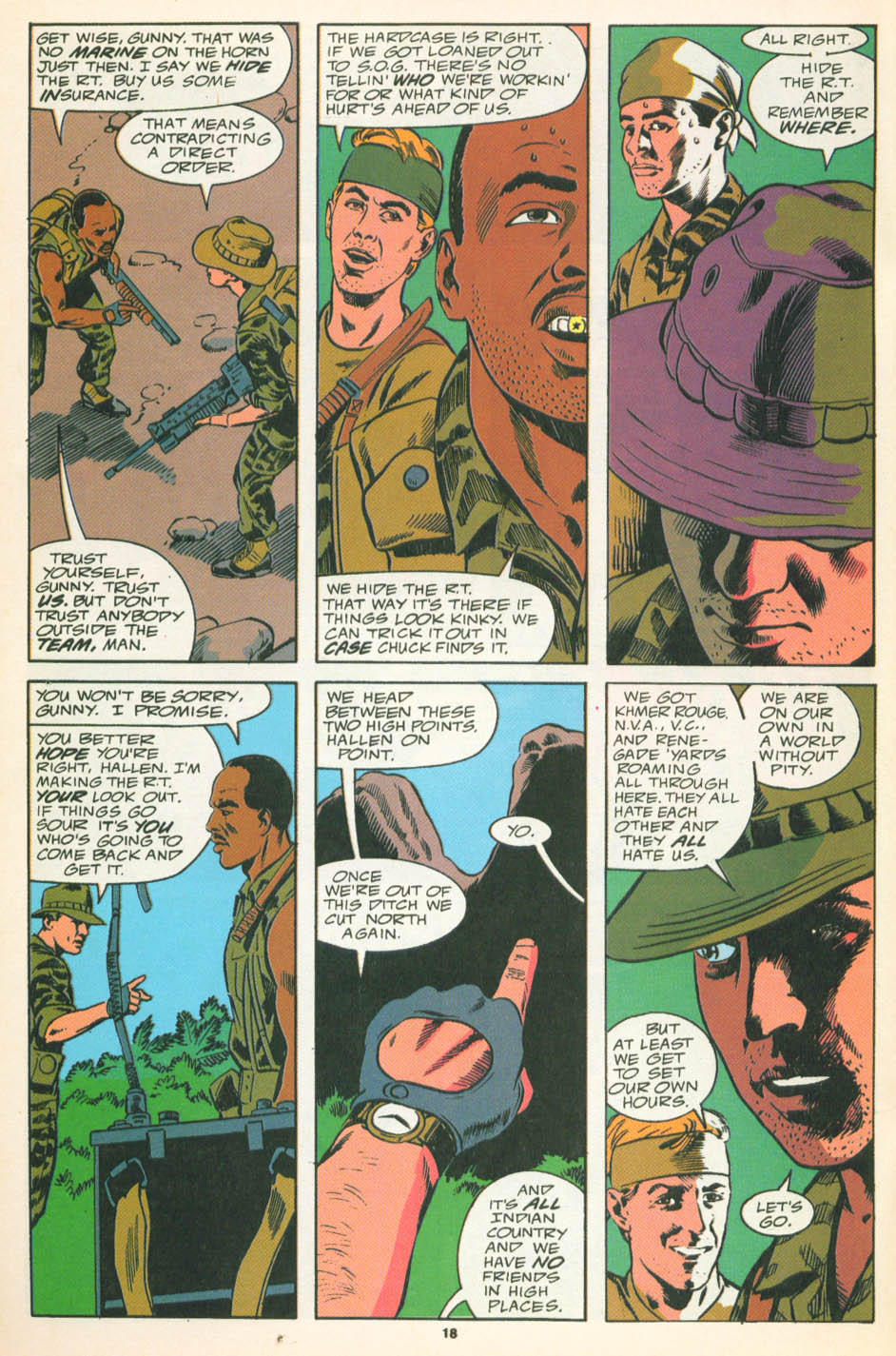 Read online The 'Nam comic -  Issue #56 - 14
