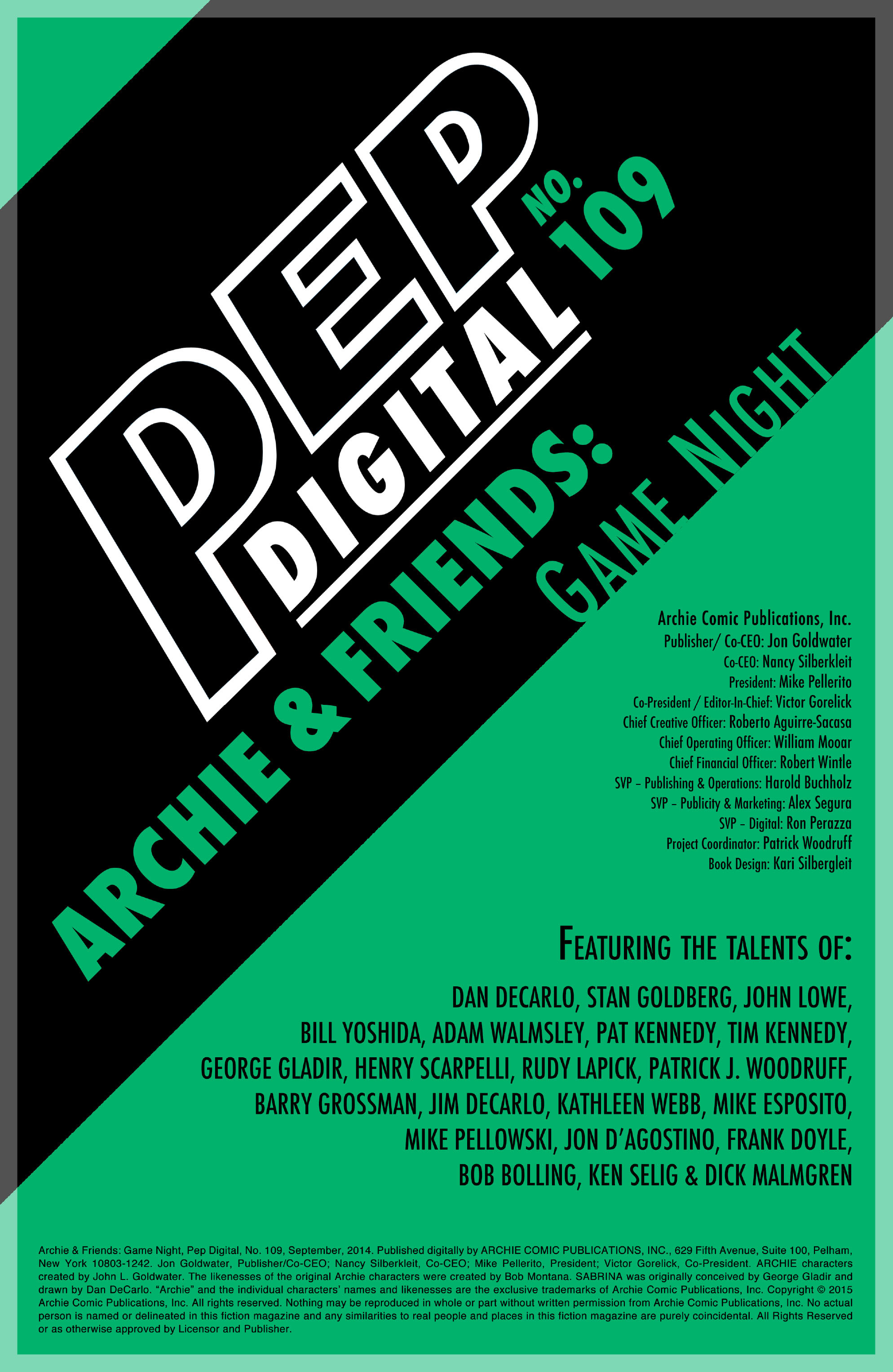 Read online Pep Digital comic -  Issue #109 - 2