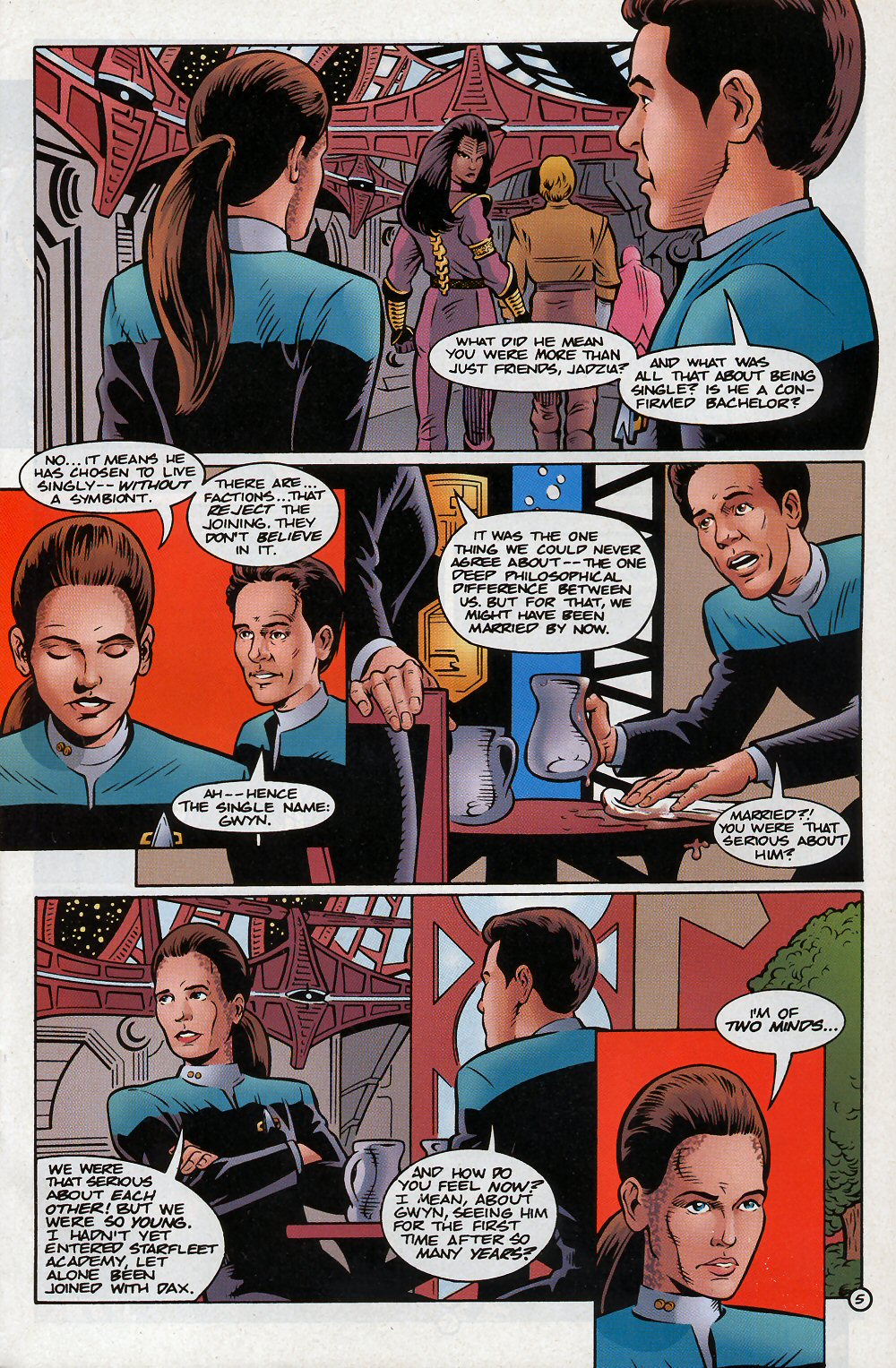 Read online Star Trek: Deep Space Nine (1993) comic -  Issue #18 - 5