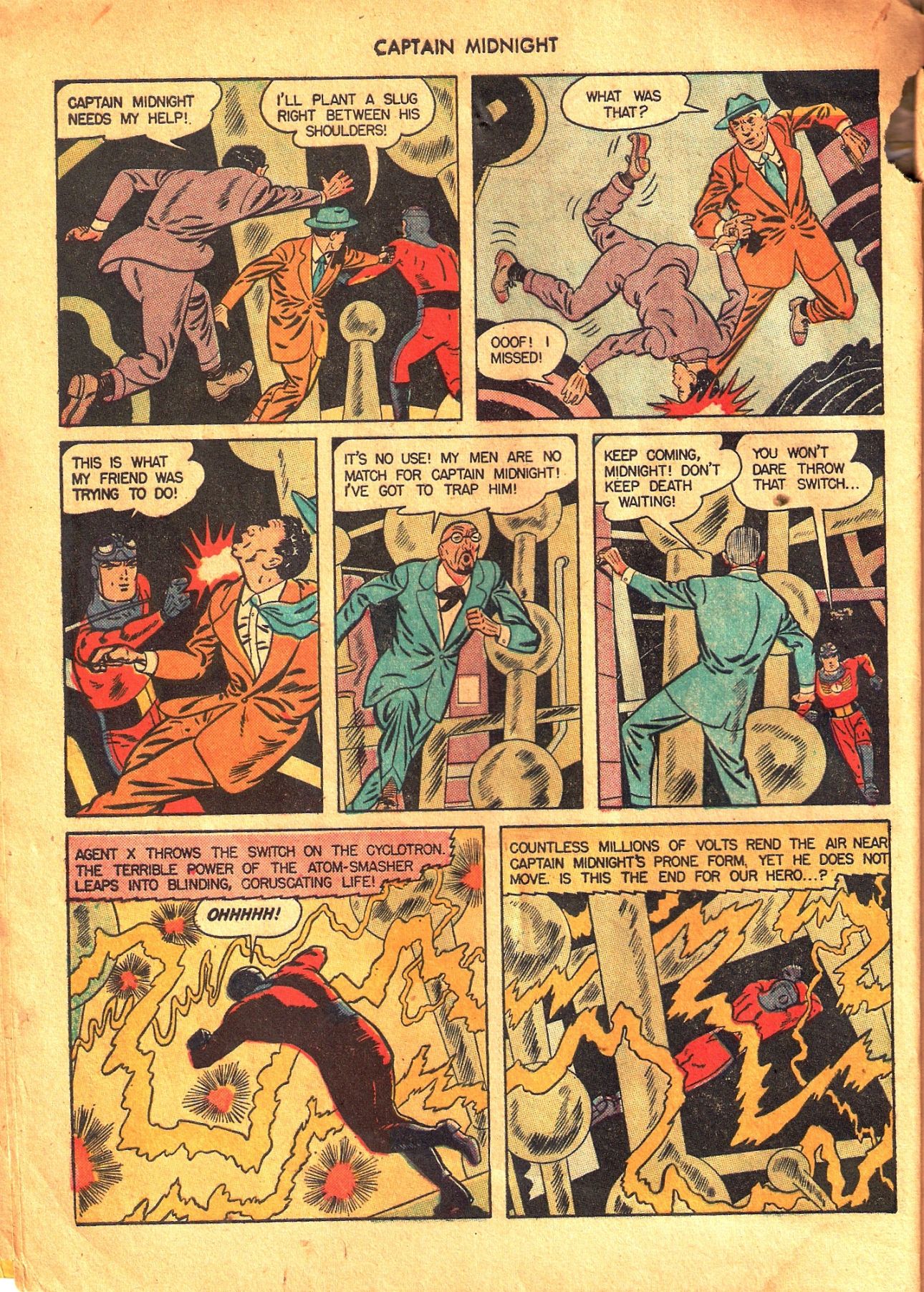 Read online Captain Midnight (1942) comic -  Issue #45 - 9