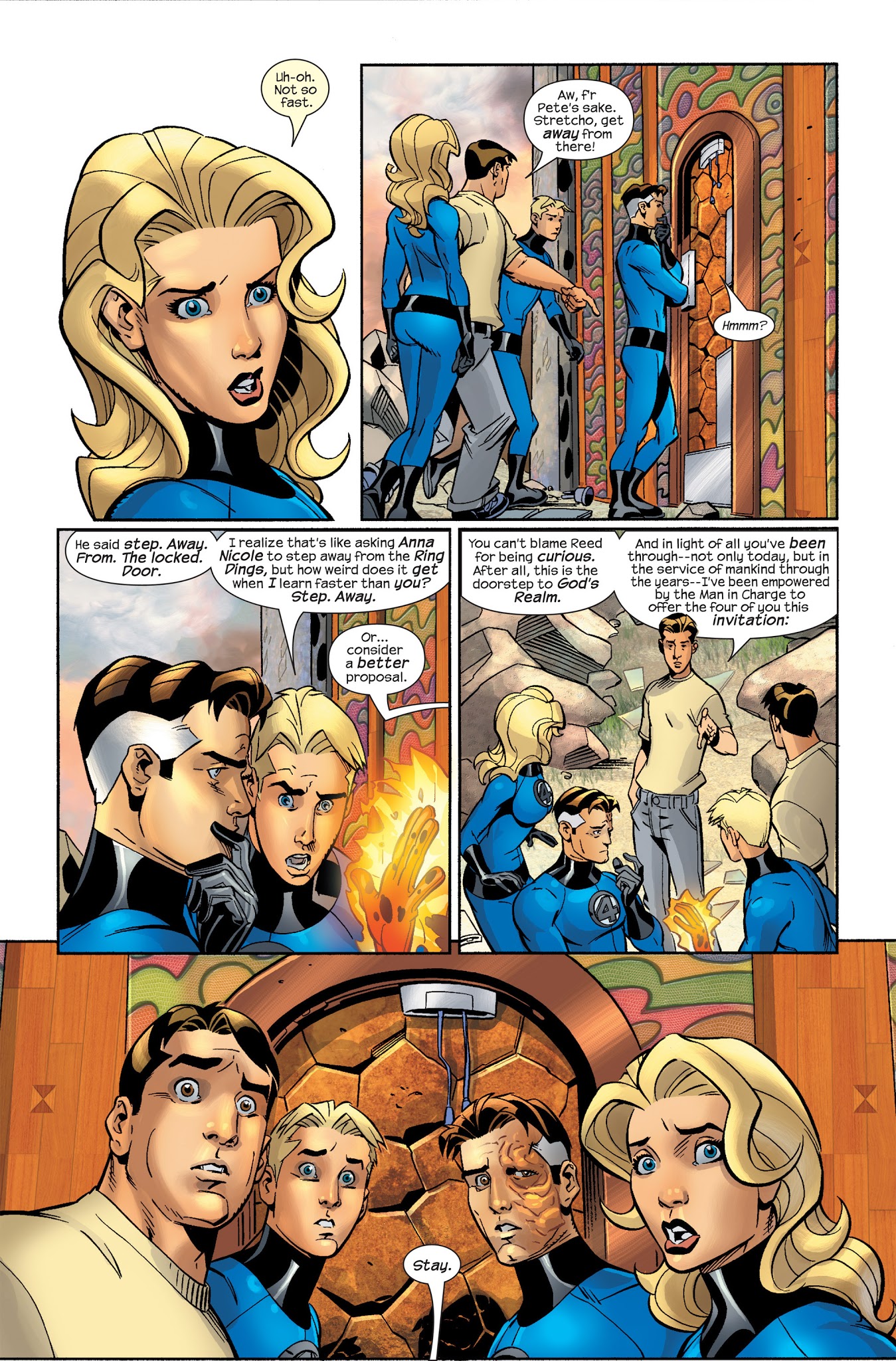 Read online Fantastic Four by Waid & Wieringo Ultimate Collection comic -  Issue # TPB 3 - 196