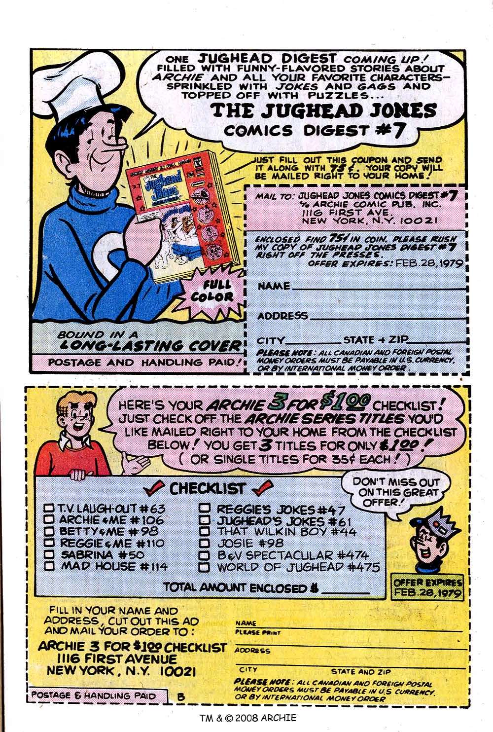 Read online Jughead (1965) comic -  Issue #282 - 27
