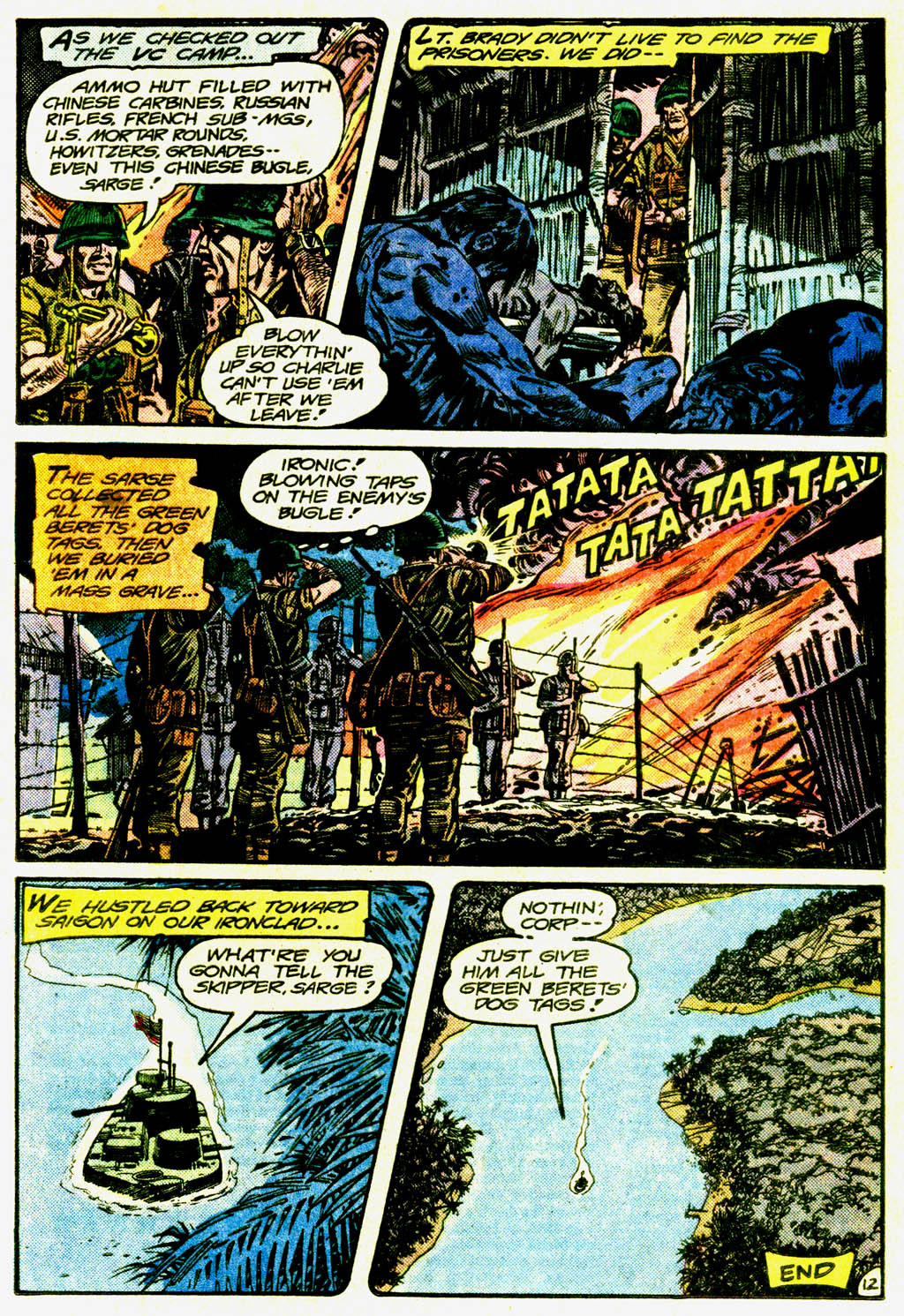 Read online G.I. Combat (1952) comic -  Issue #269 - 36
