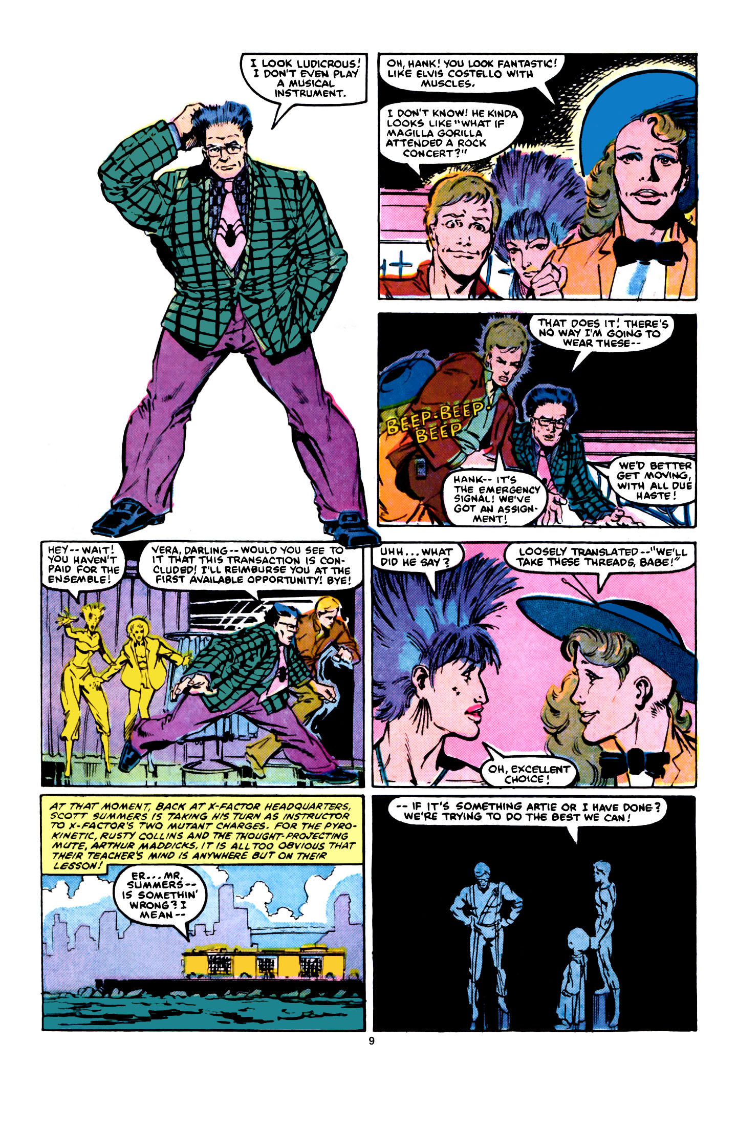 X-Factor (1986) 5 Page 9