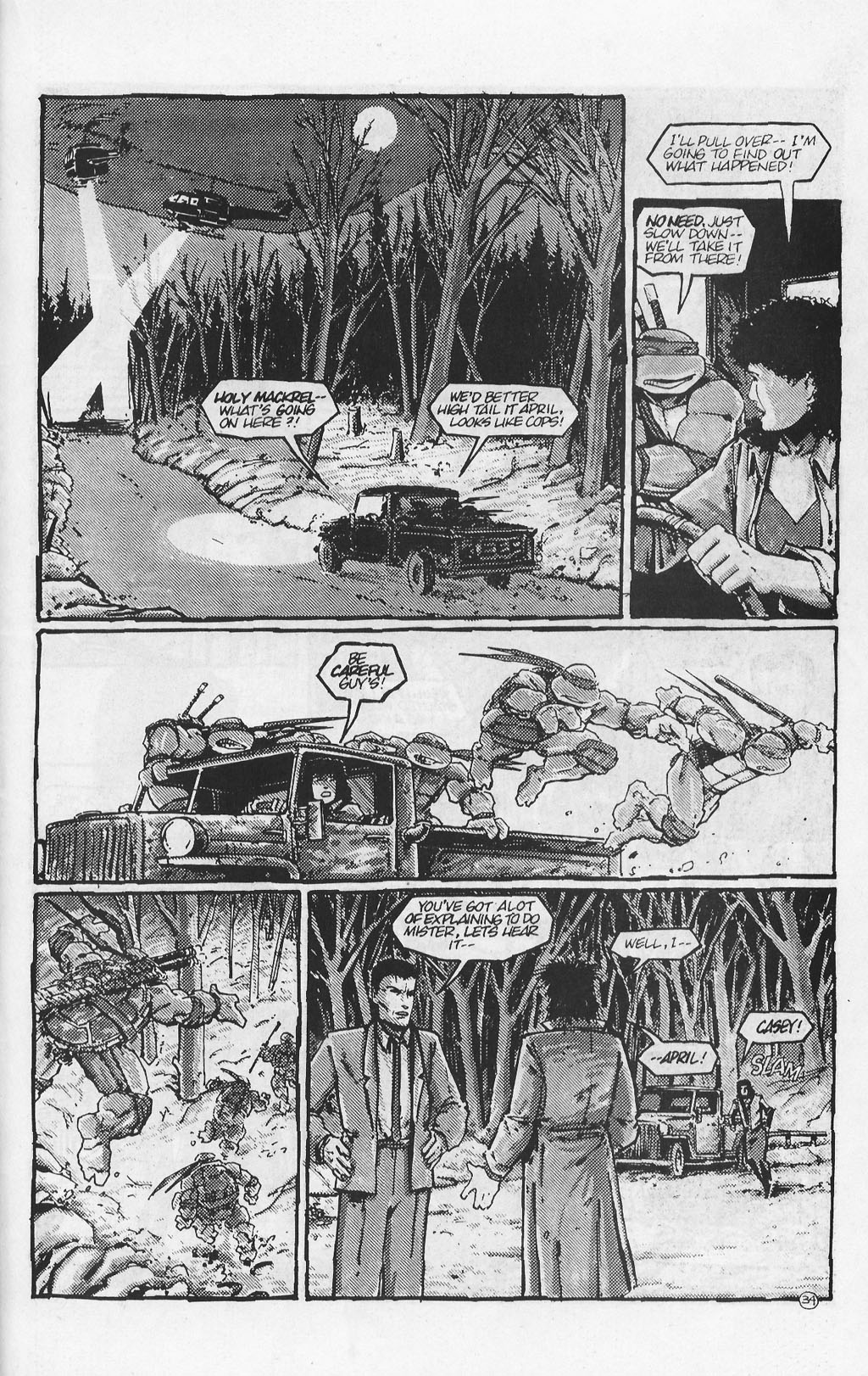 Teenage Mutant Ninja Turtles (1984) Issue #14 #14 - English 37