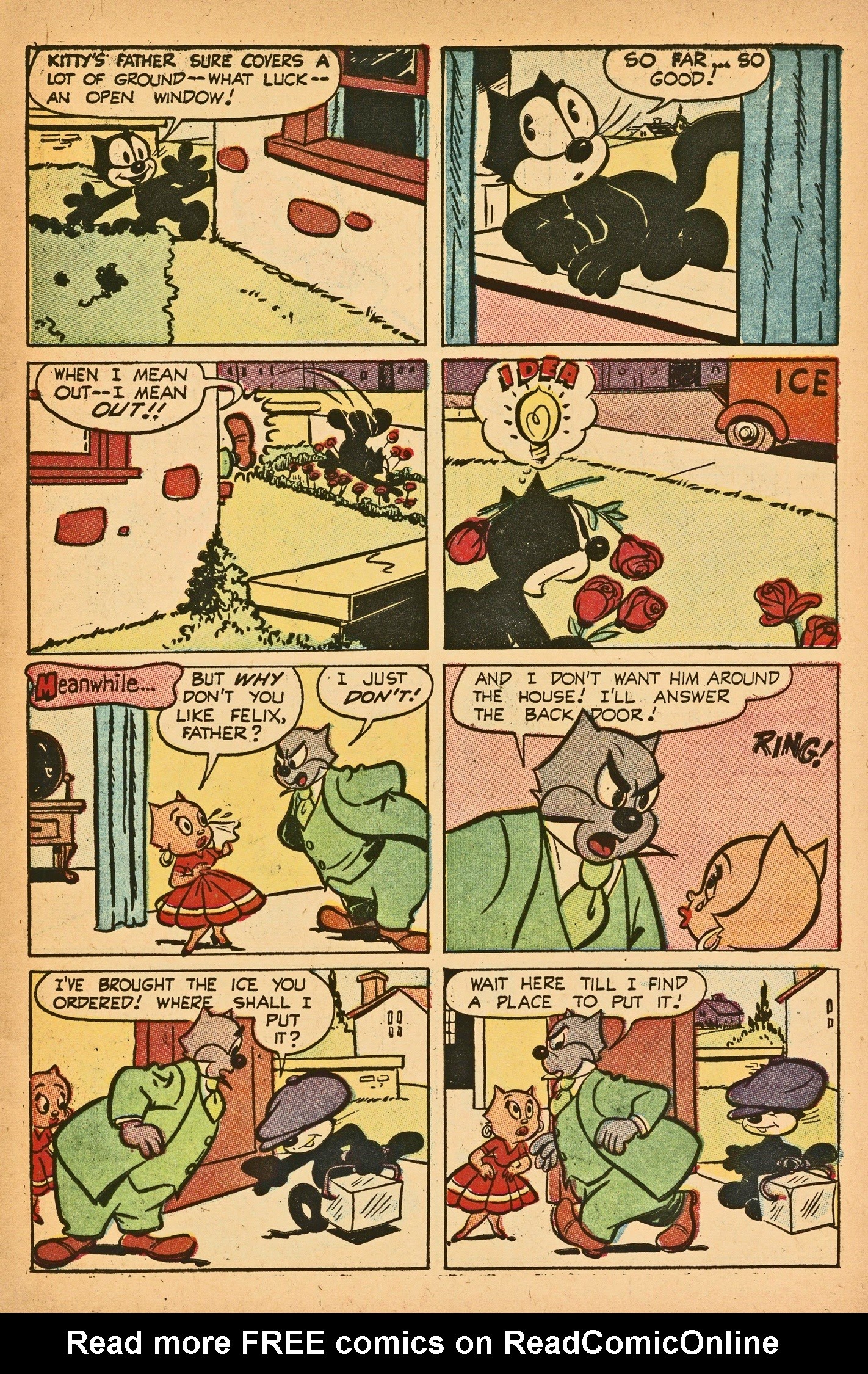 Read online Felix the Cat (1951) comic -  Issue #54 - 5