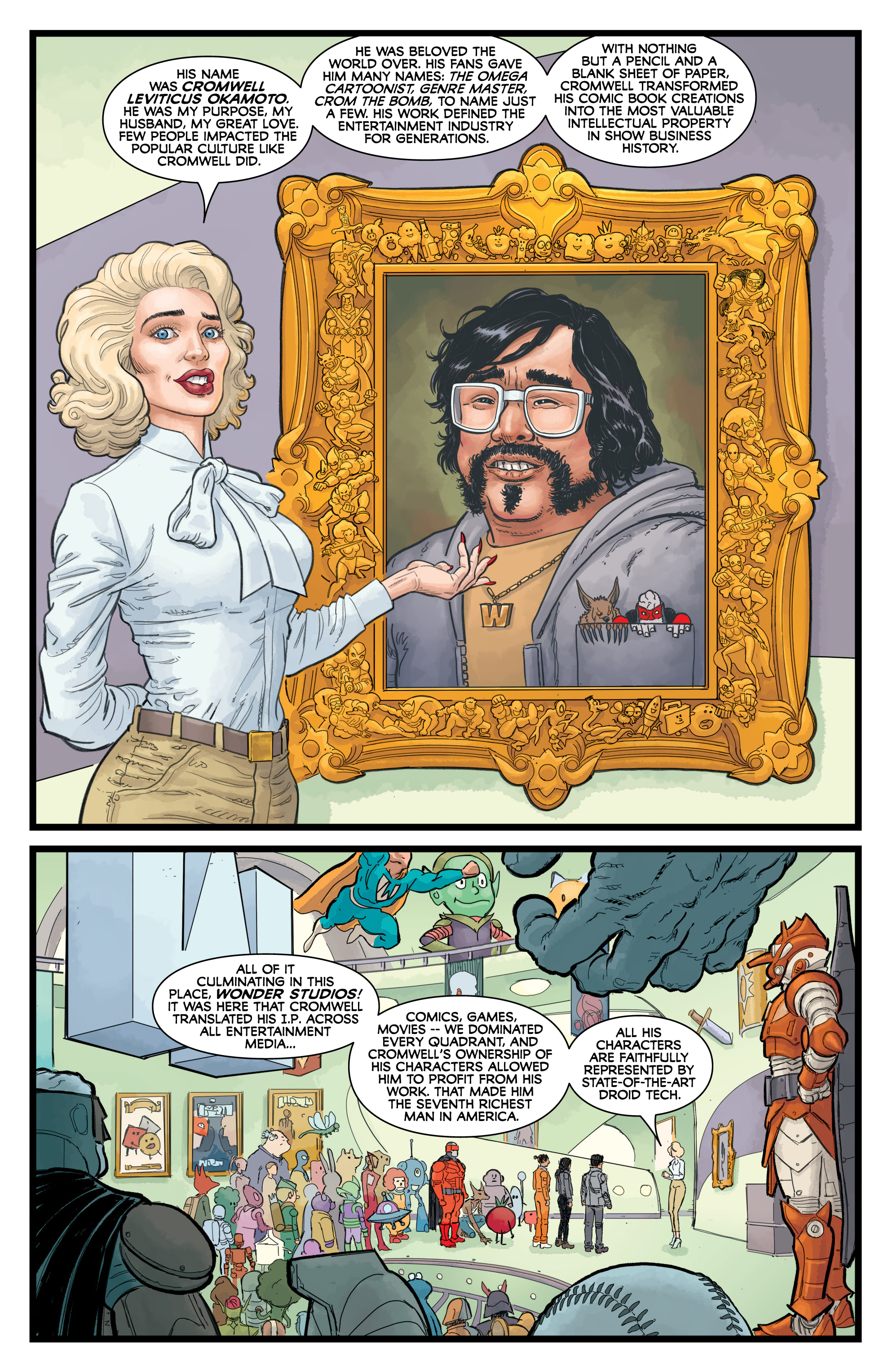 Read online Post Americana comic -  Issue #5 - 7