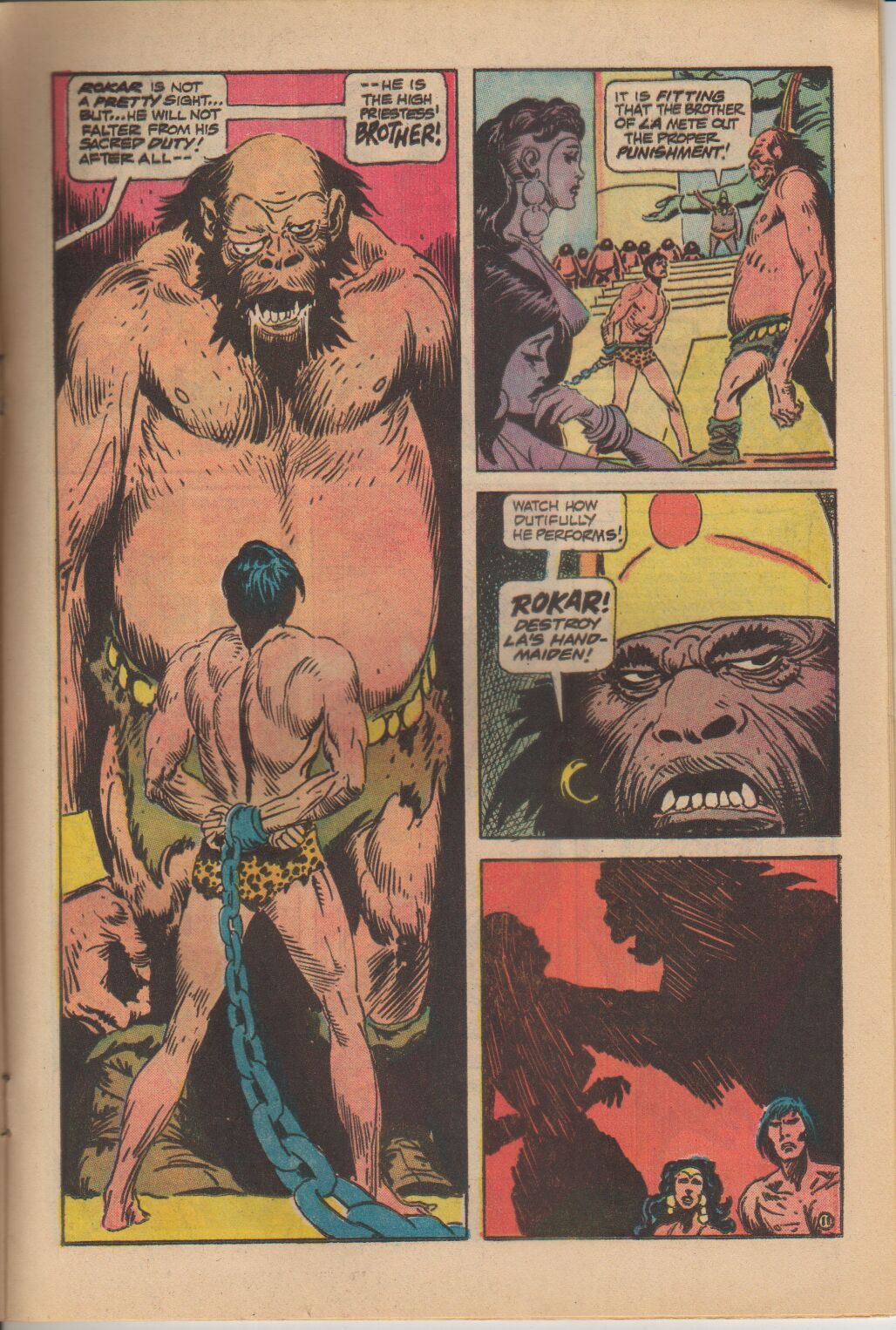 Read online Tarzan (1972) comic -  Issue #224 - 12