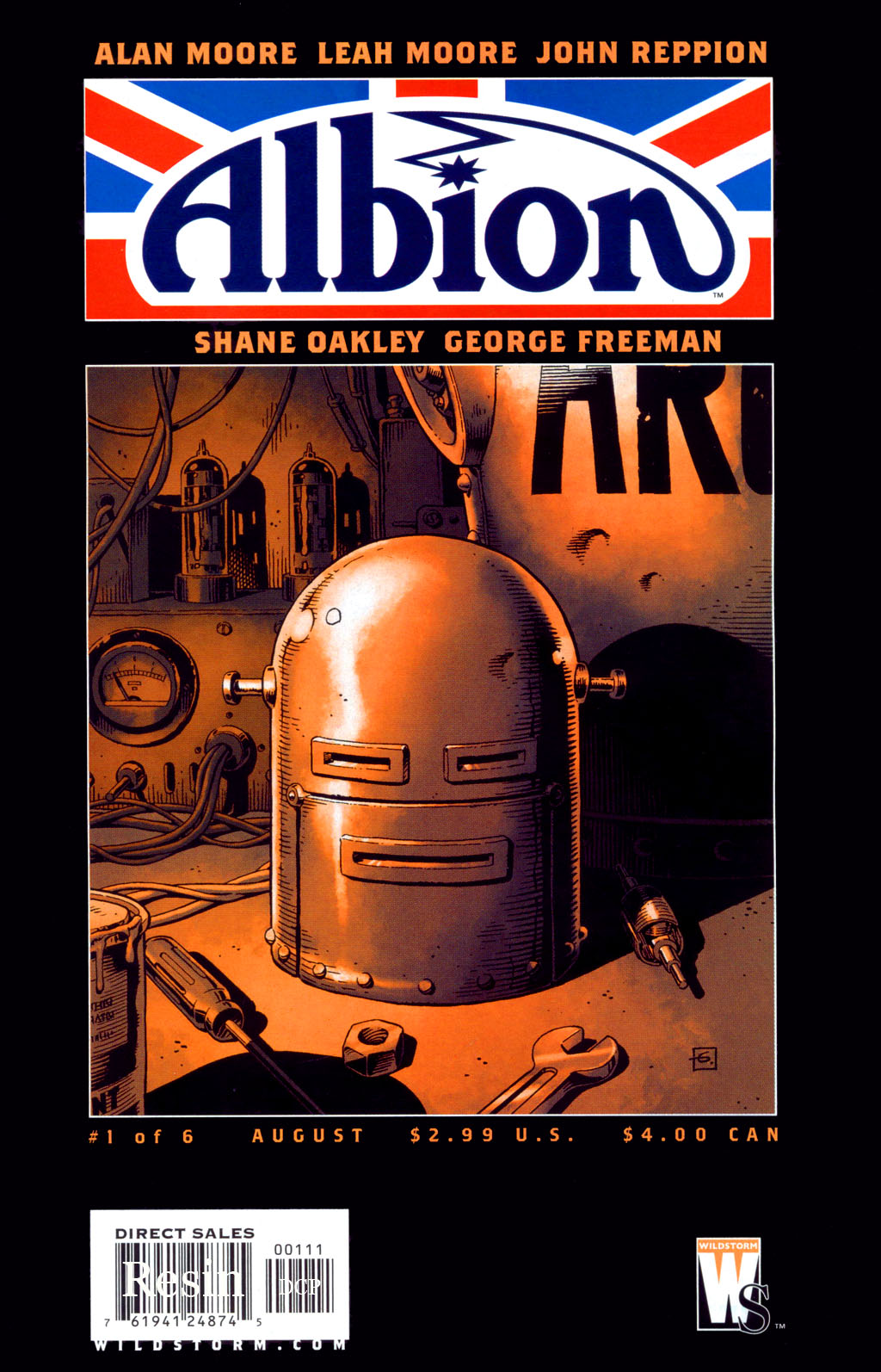 Read online Albion comic -  Issue #1 - 1